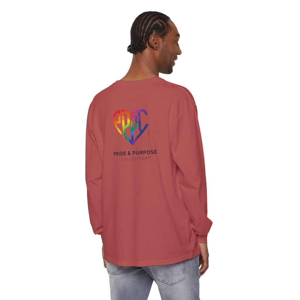 My Pride & My Purpose™ Premium Unisex Long Sleeve T-Shirt | LGBTQ+ Pride