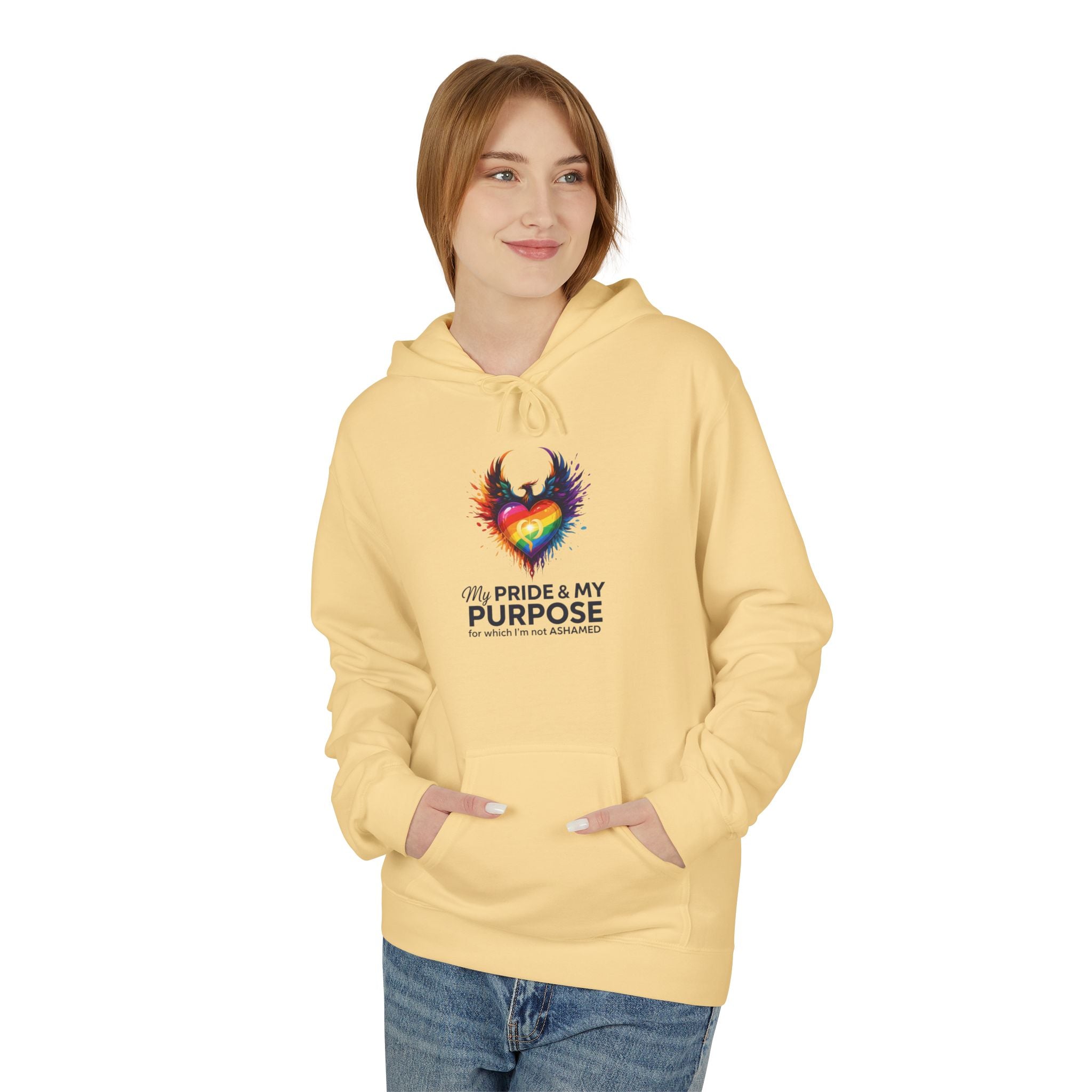 My Pride & My Purpose™ Premium Unisex Hoodie | LGBTQ+ Pride Apparel