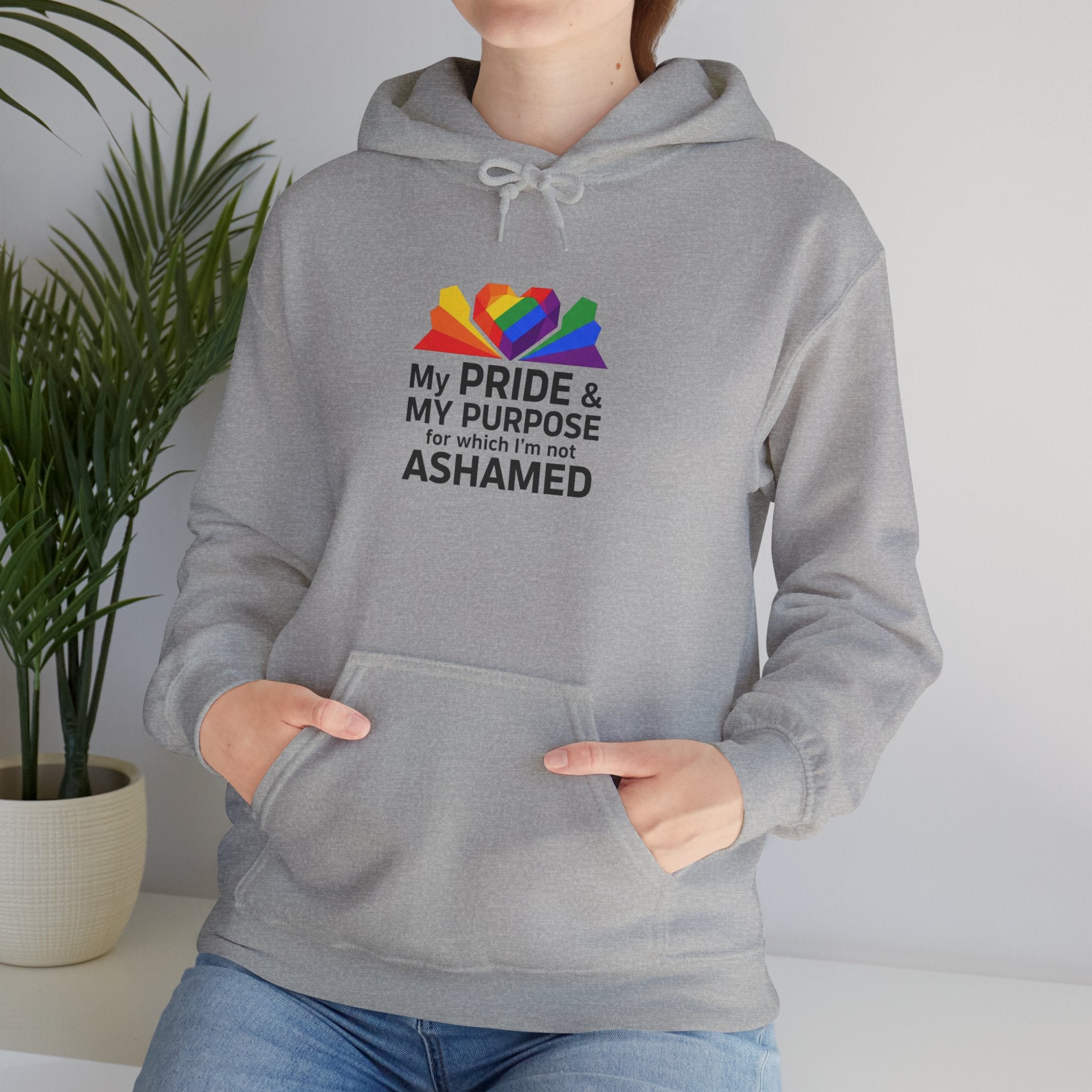 LGBTQ+ Pride 'My Pride & My Purpose' Hoodie