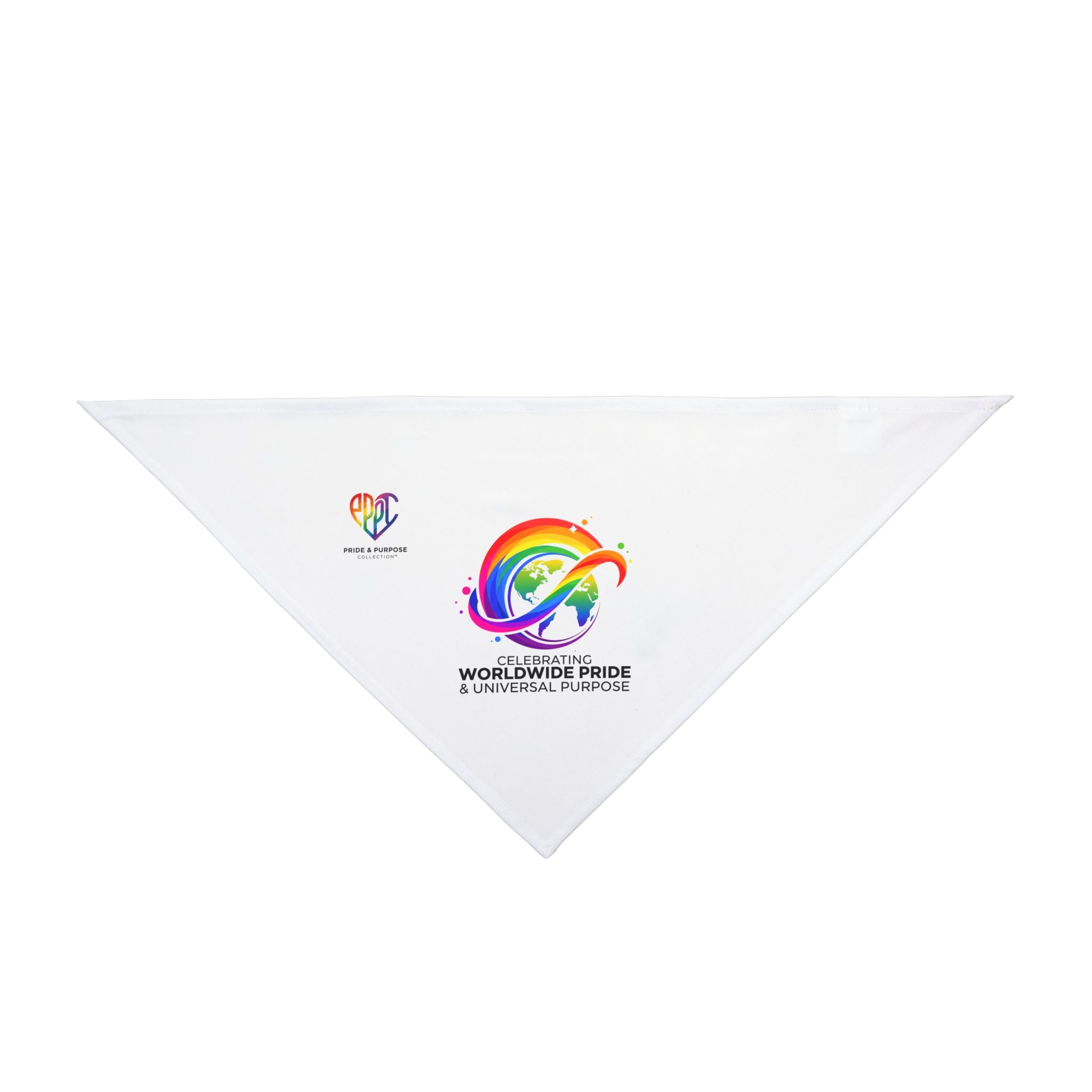 Worldwide Pride & Universal Purpose™ Premium Pet Bandana Collar | Pride Affirmation