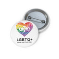 Pride & Purpose™ Heart Logo Pin Button