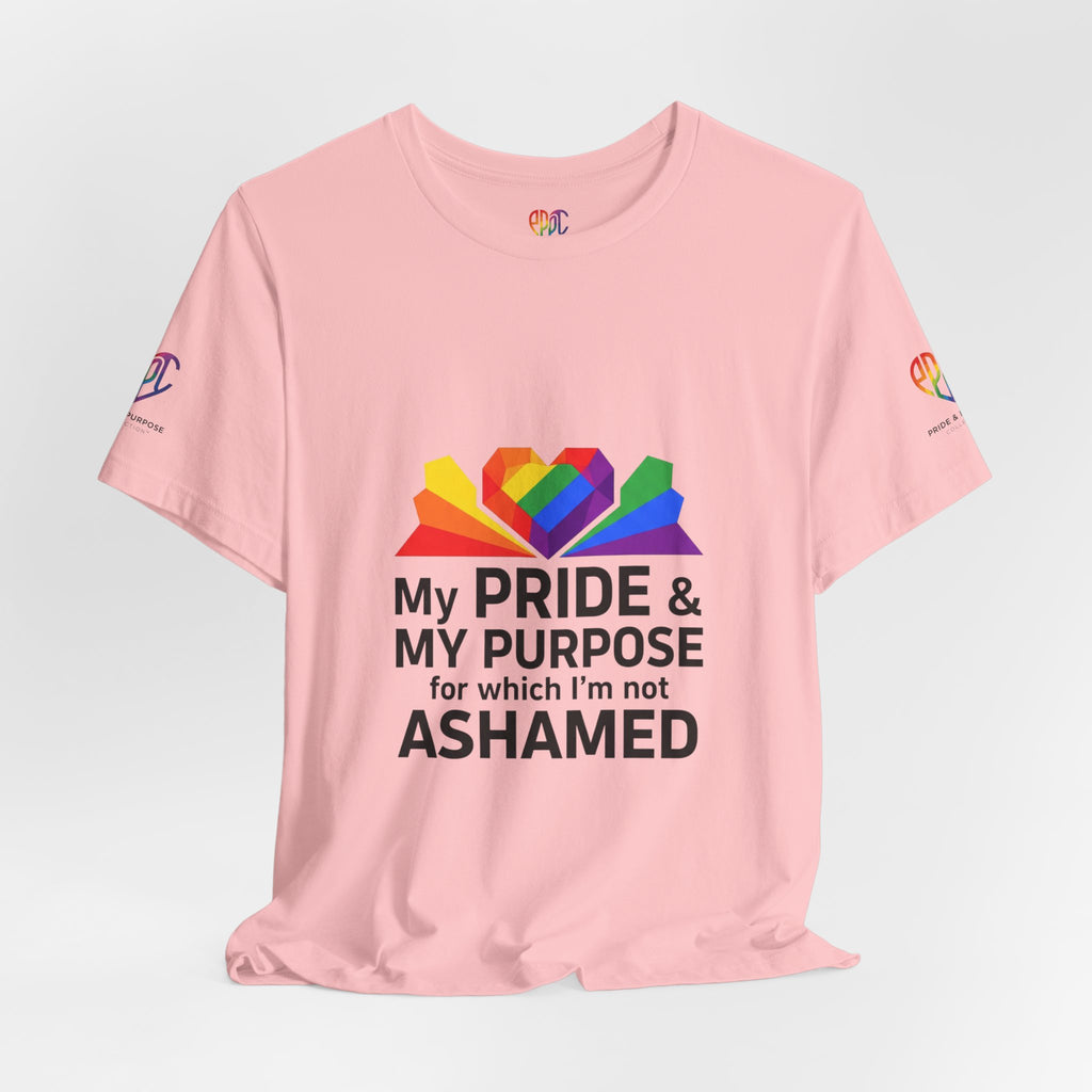 My Pride & My Purpose™ Heavyweight Unisex Tee | LGBTQ+ Pride