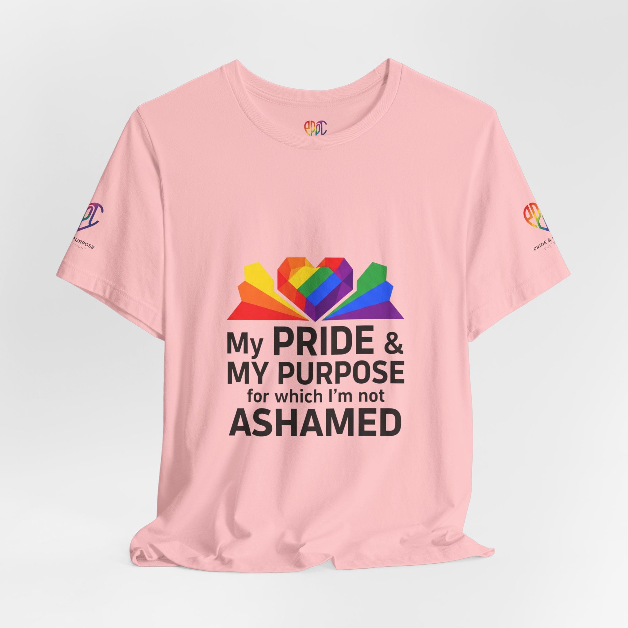My Pride & My Purpose™ Heavyweight Unisex Tee | LGBTQ+ Pride
