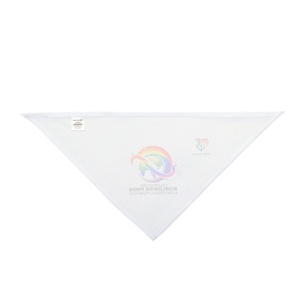 Worldwide Pride & Universal Purpose™ Premium Pet Bandana Collar | Pride Affirmation