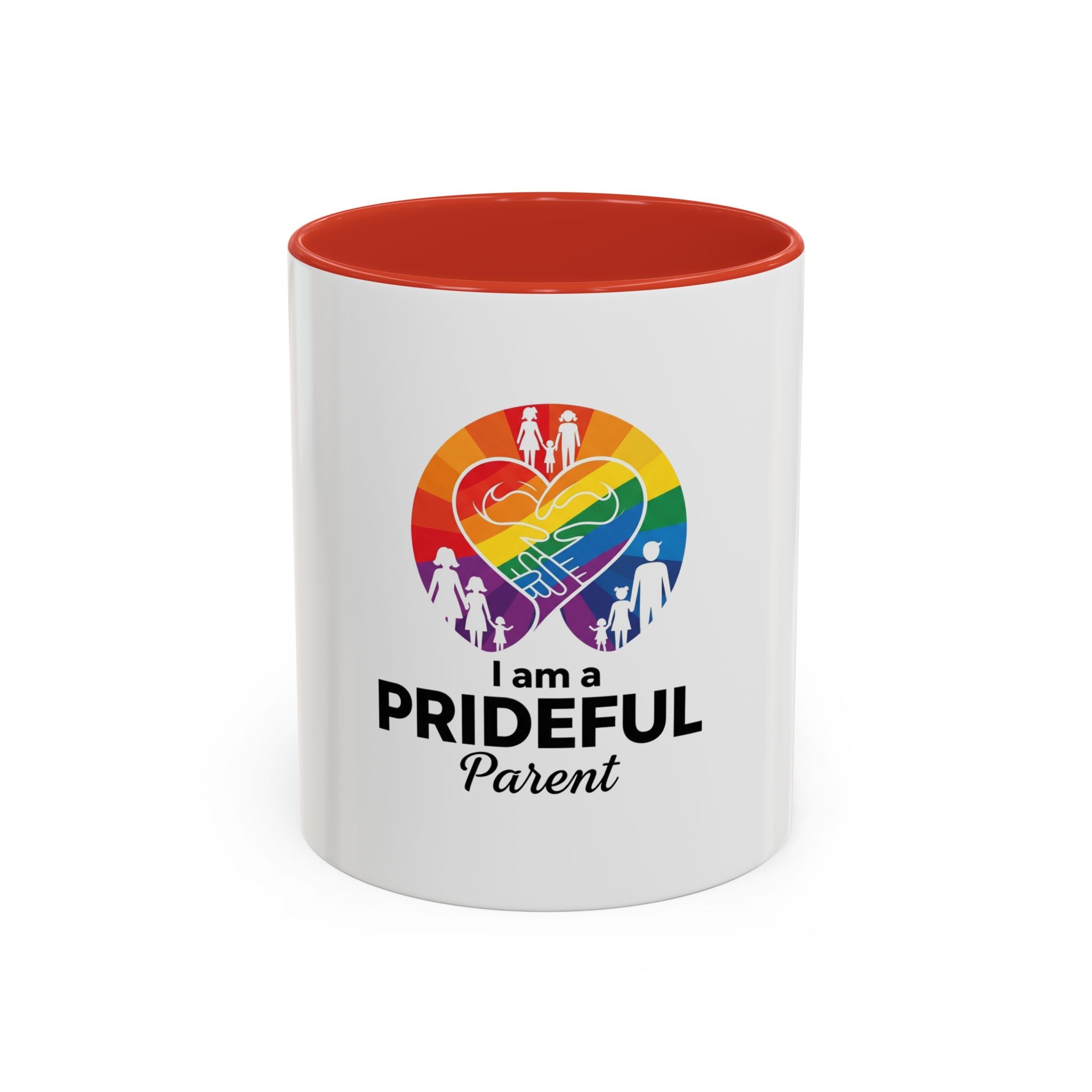 I Am a Prideful Parent™ Accent Coffee Mug