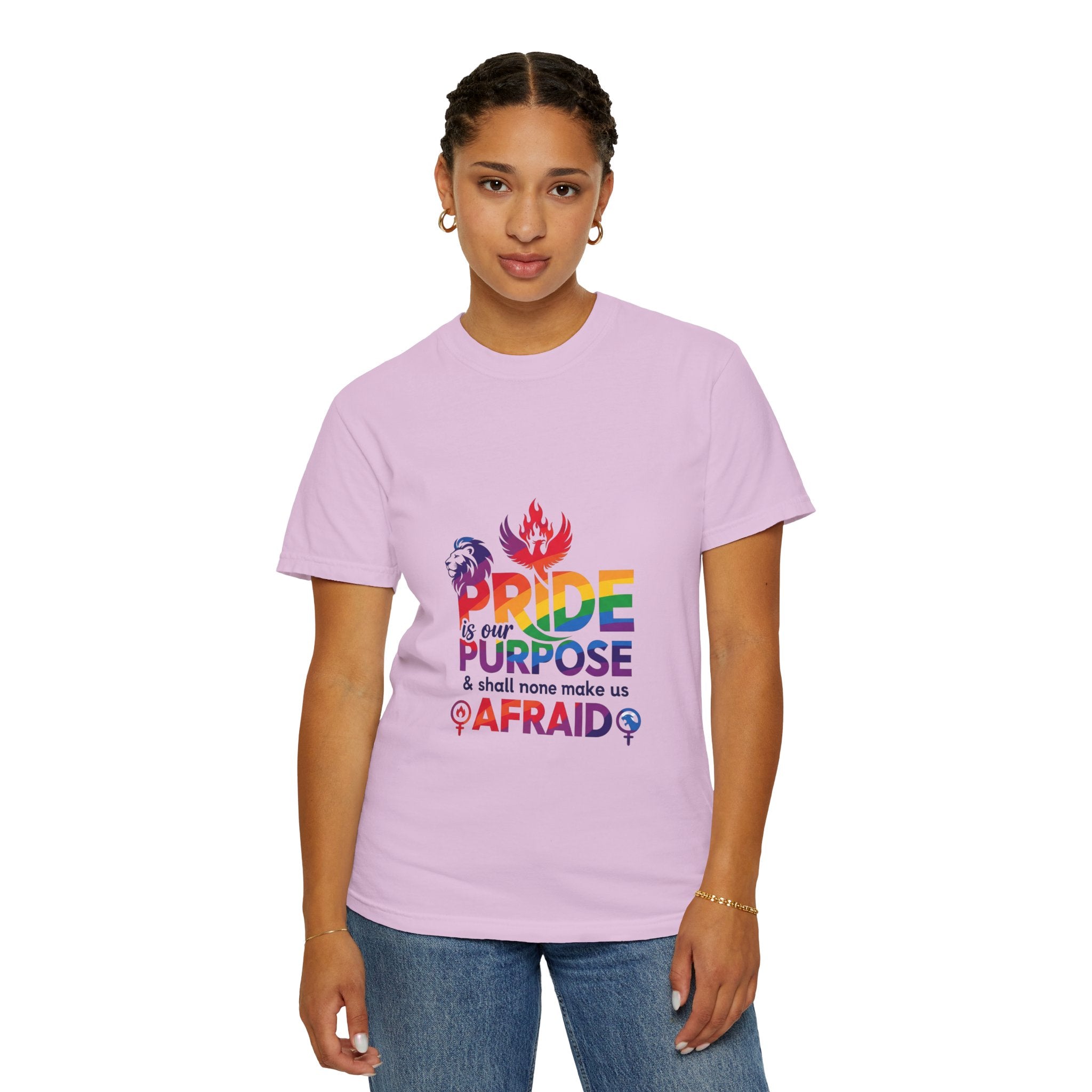 Pride Is Our Purpose™ & Shall None Make Us Afraid™ Premium Unisex T-Shirt