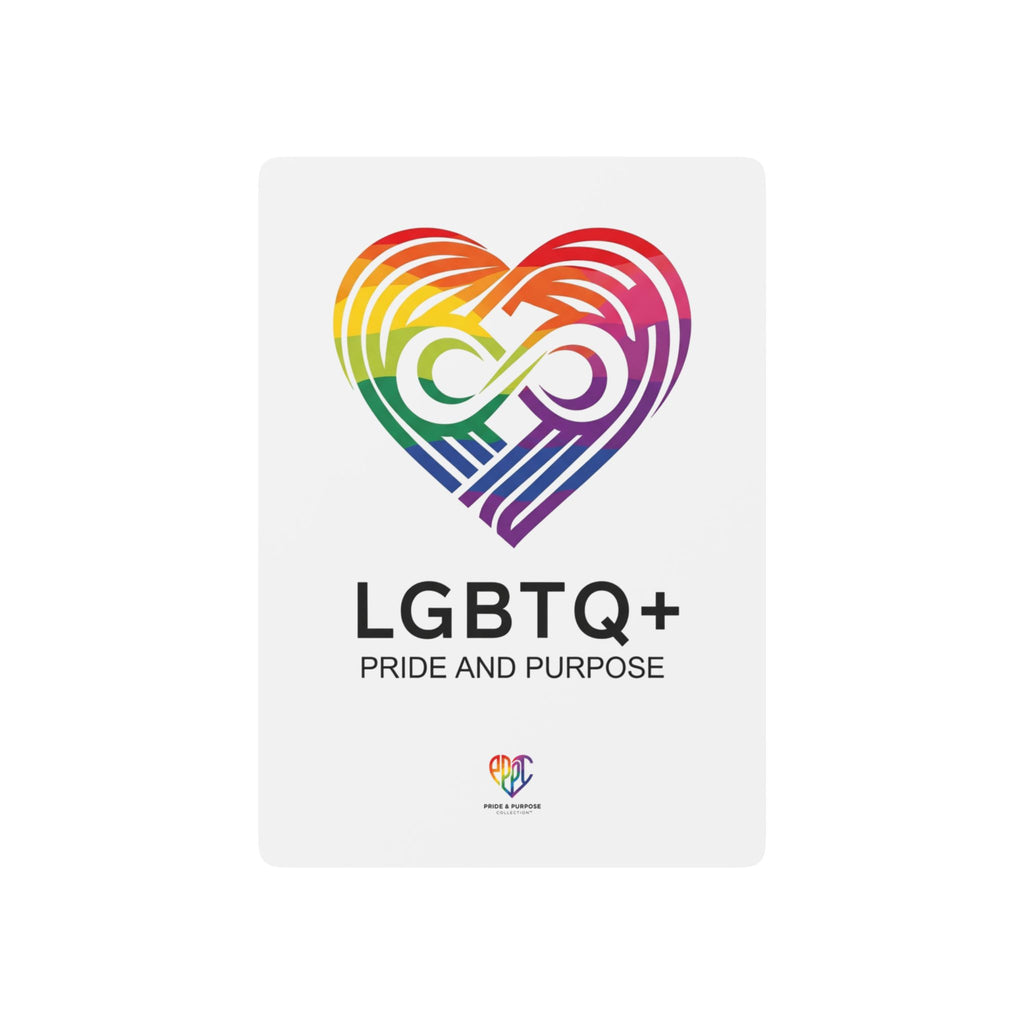 LGBTQ+ Infinity Heart™ Premium Playing Cards
