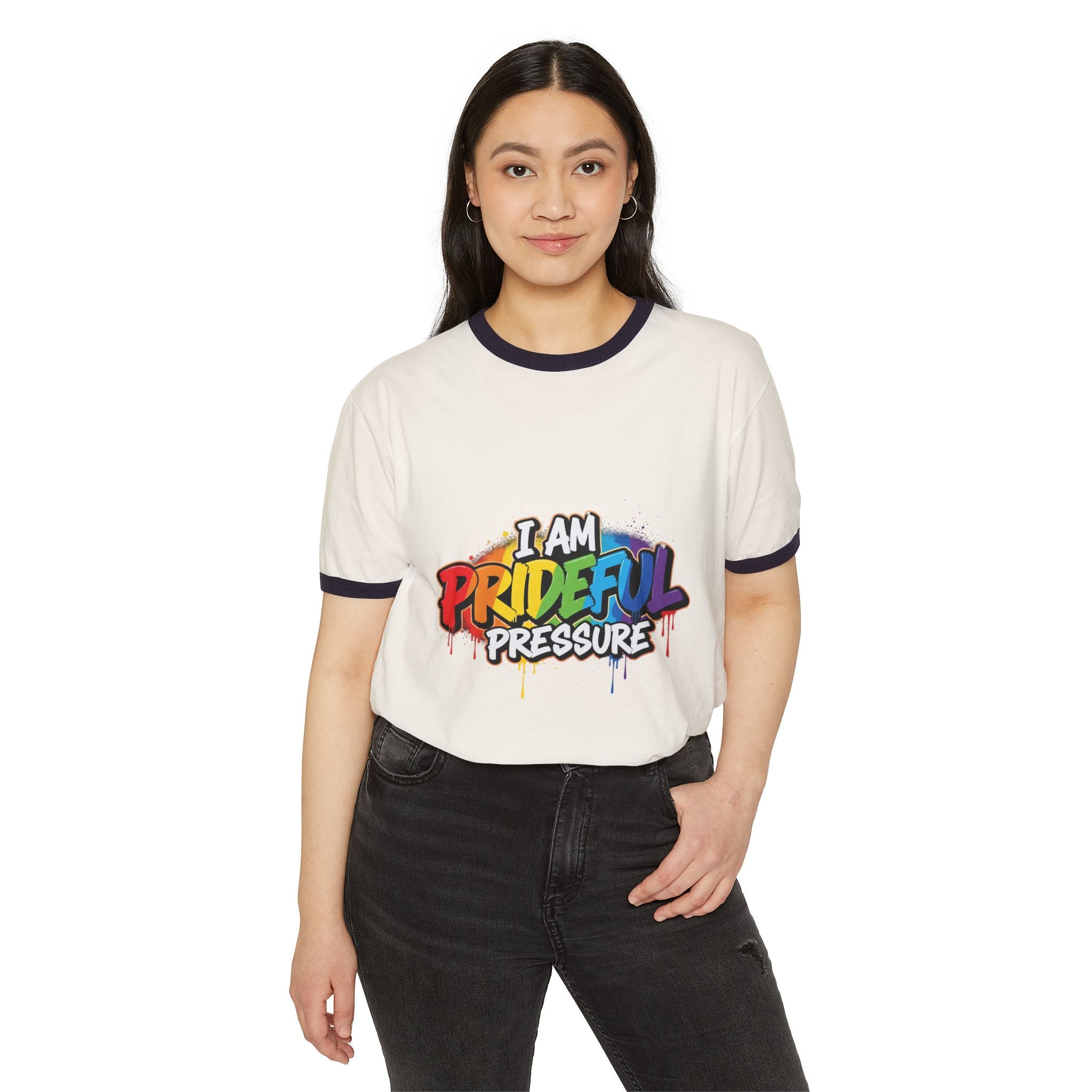 I Am Prideful Pressure™ Premium Ringer T-Shirt | Pride & Purpose Collection™