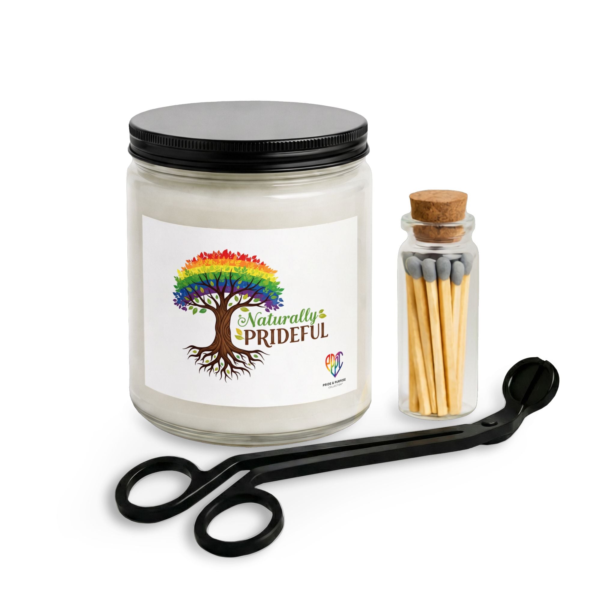 Naturally Prideful™ Premium Scented Soy Candle | Pride & Purpose Collection™
