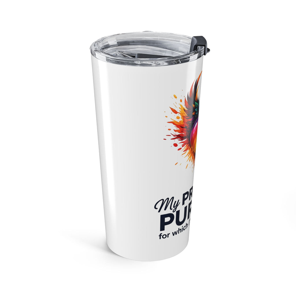 My Pride & My Purpose™ Premium 20oz Insulated Tumbler | LGBTQ+ Pride Drinkware
