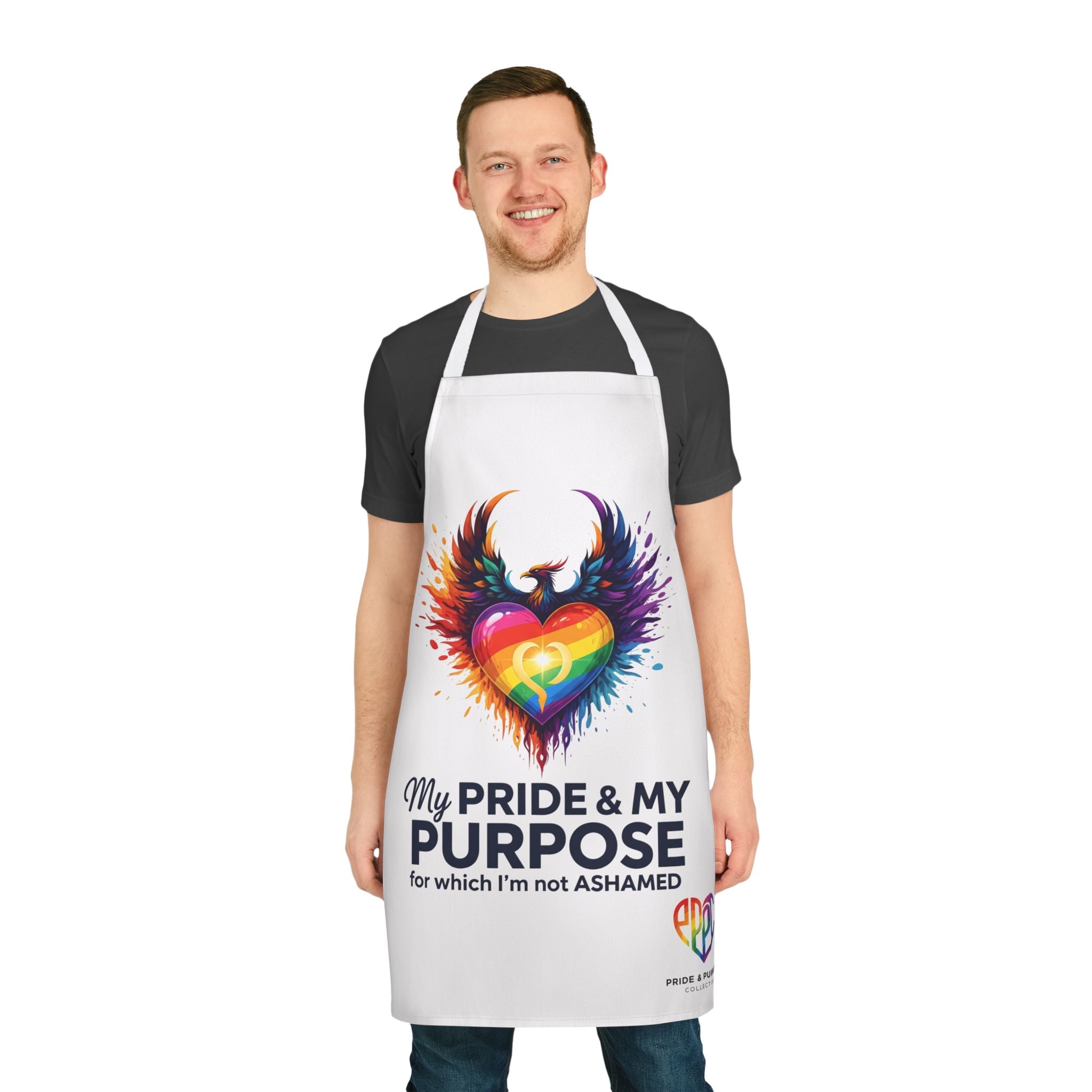 My Pride & My Purpose™ Premium Apron | LGBTQ+ Pride