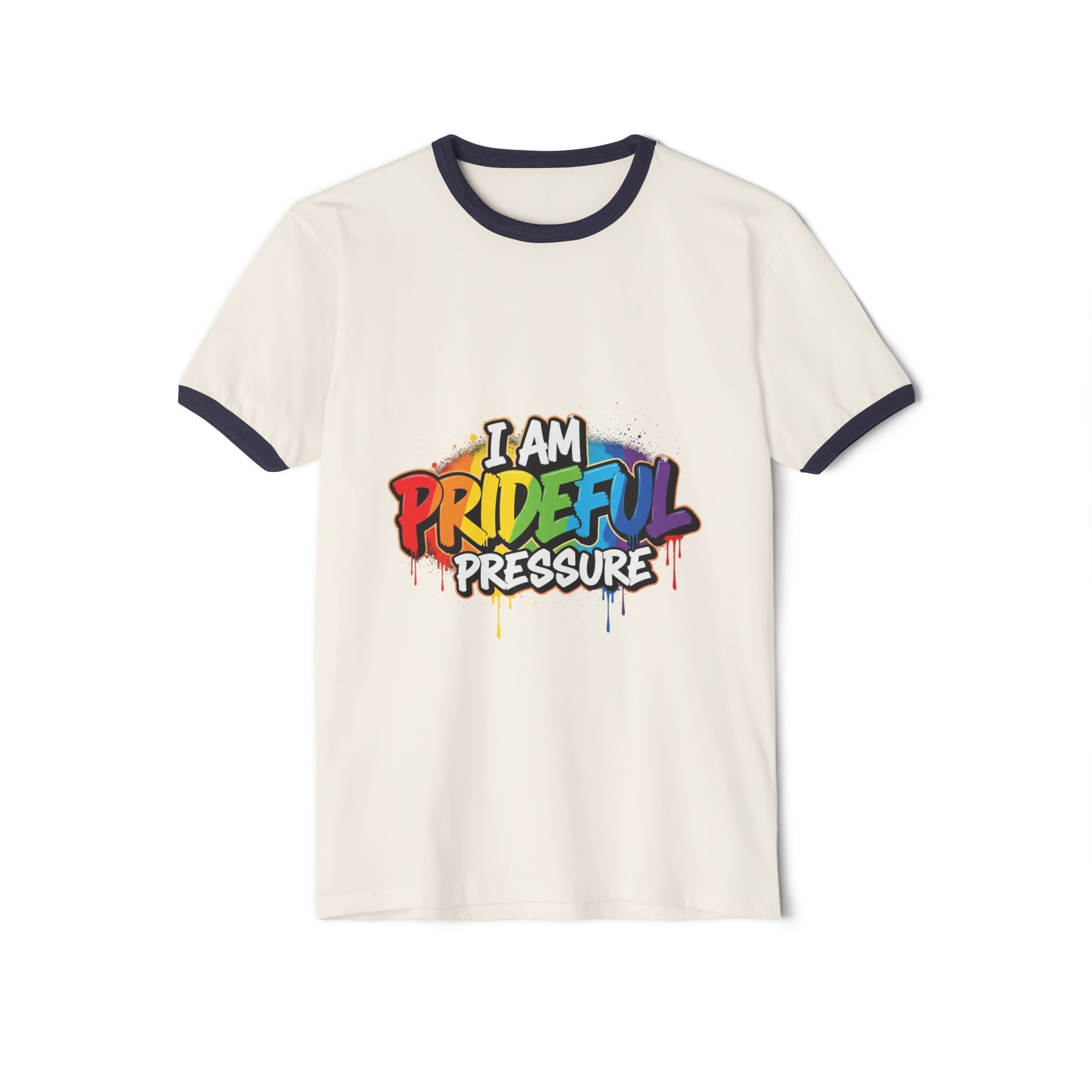 I Am Prideful Pressure™ Premium Ringer T-Shirt | Pride & Purpose Collection™