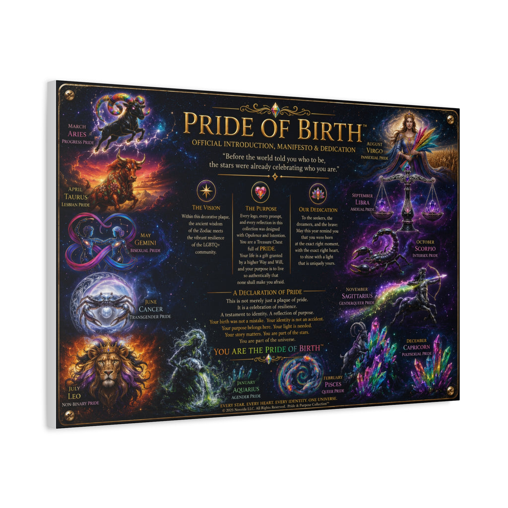 Pride of Birth™ – Signature Museum Canvas Edition