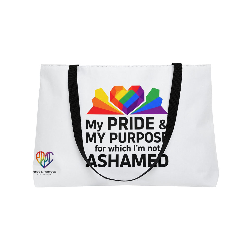 My Pride & My Purpose™ Premium LGBTQ+ Tote Bag | Pride Affirmation