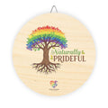 Naturally Prideful™ Wood Ornament