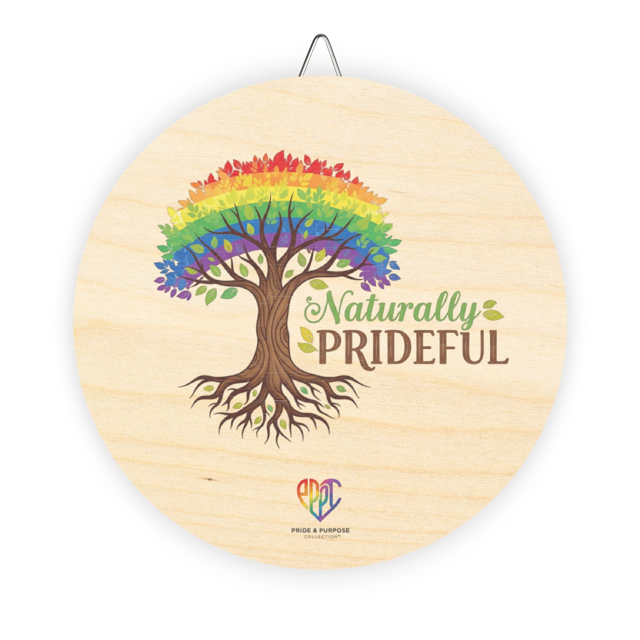 Naturally Prideful™ Wood Ornament