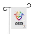 LGBTQ+ Pride and Purpose™ Premium Garden Flag