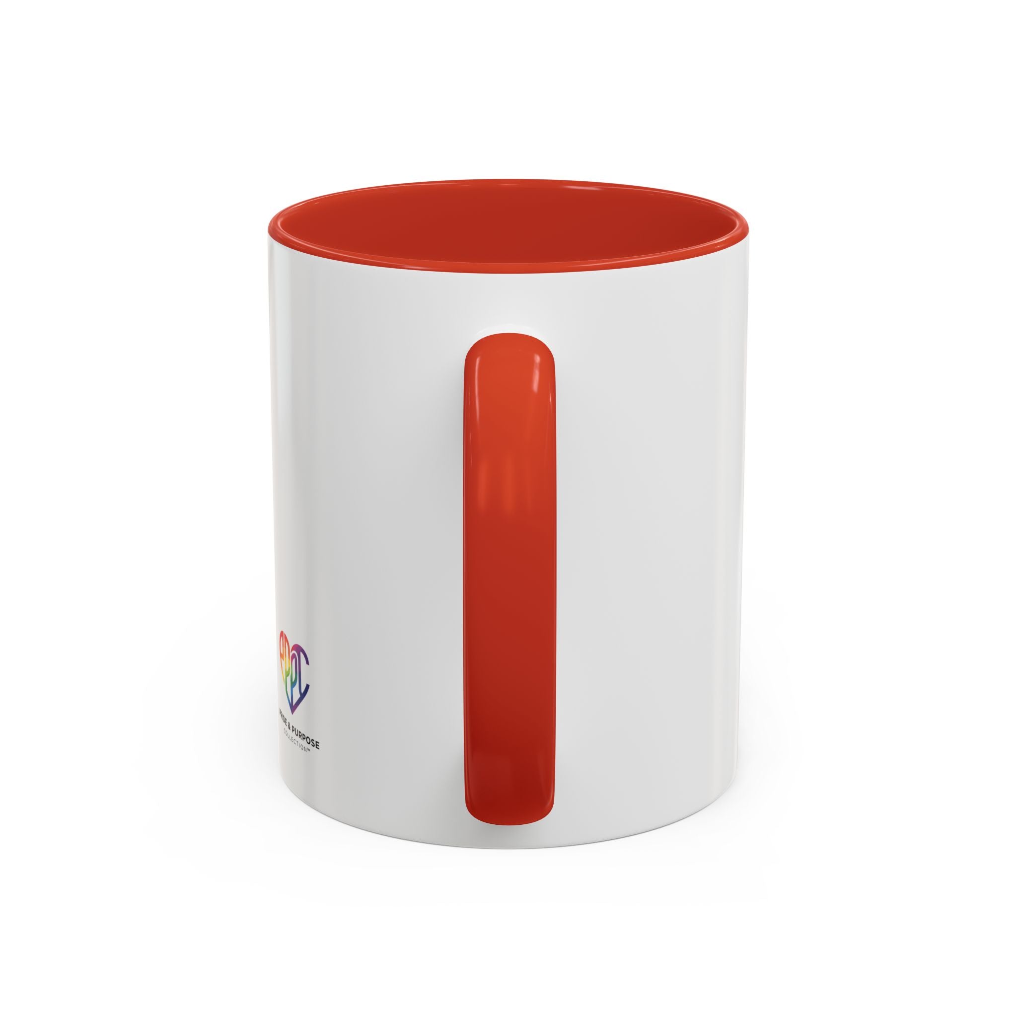 My Pride & My Purpose™ Premium Accent Coffee Mug | LGBTQ+ Pride Drinkware