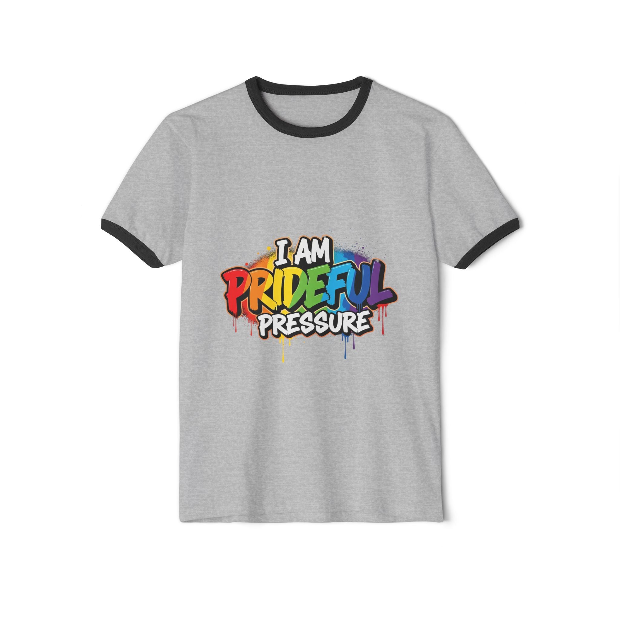 I Am Prideful Pressure™ Premium Ringer T-Shirt | Pride & Purpose Collection™