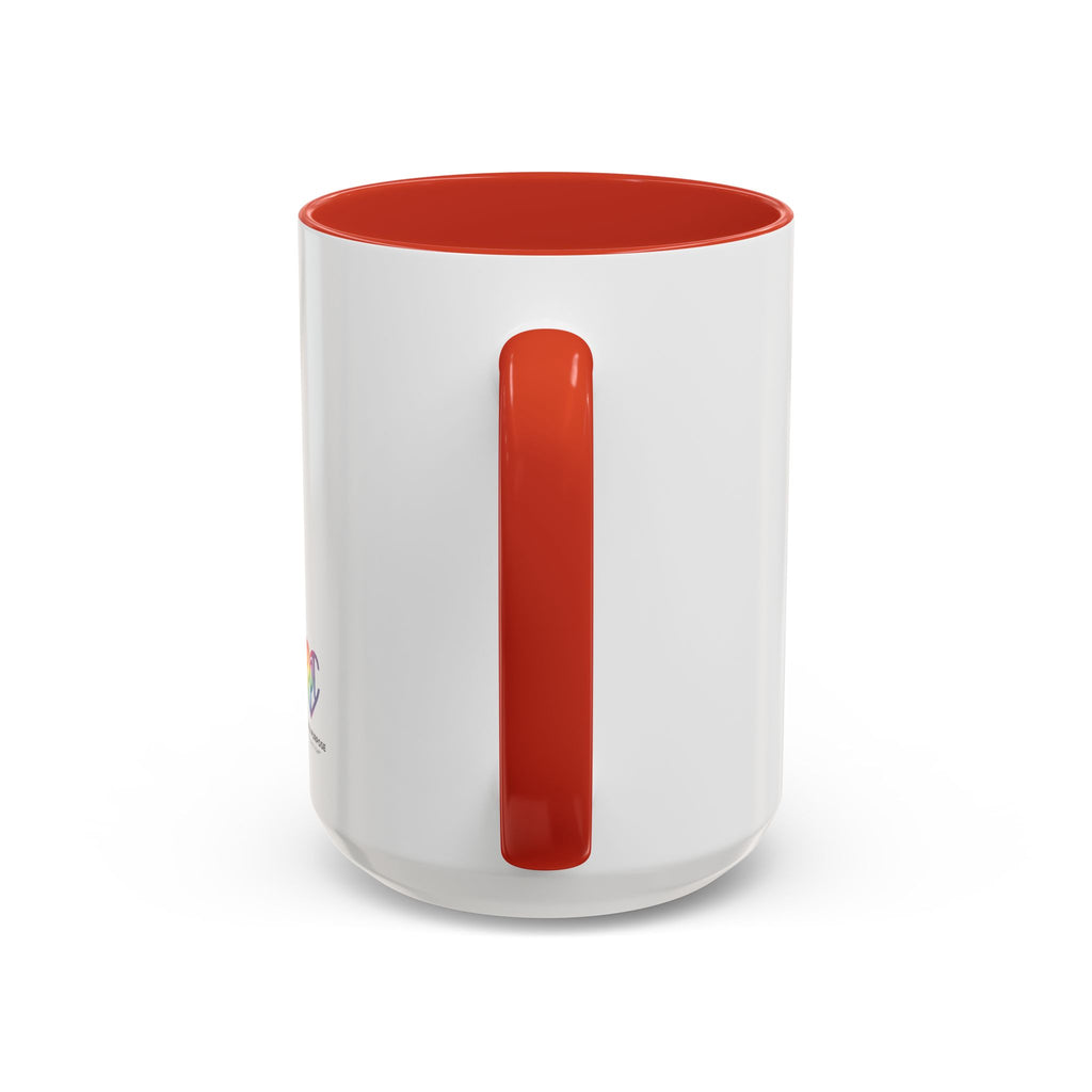My Pride & My Purpose™ Premium Accent Coffee Mug | LGBTQ+ Pride Drinkware