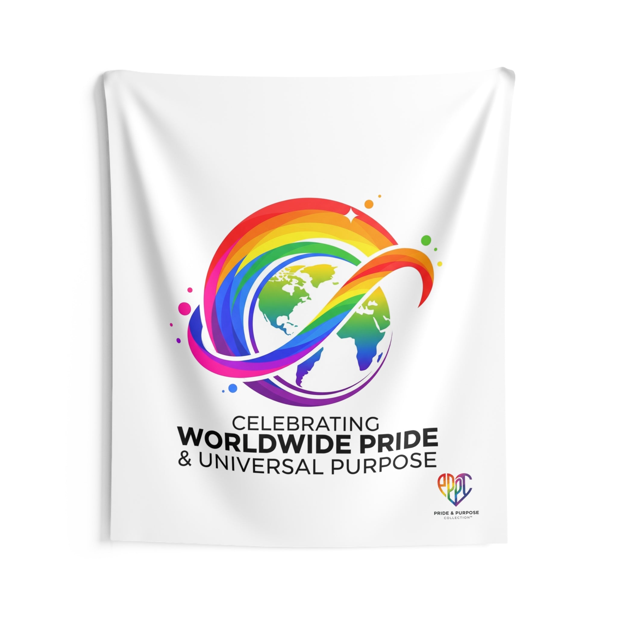 Worldwide Pride & Purpose™ Premium Wall Tapestry | Pride Affirmation