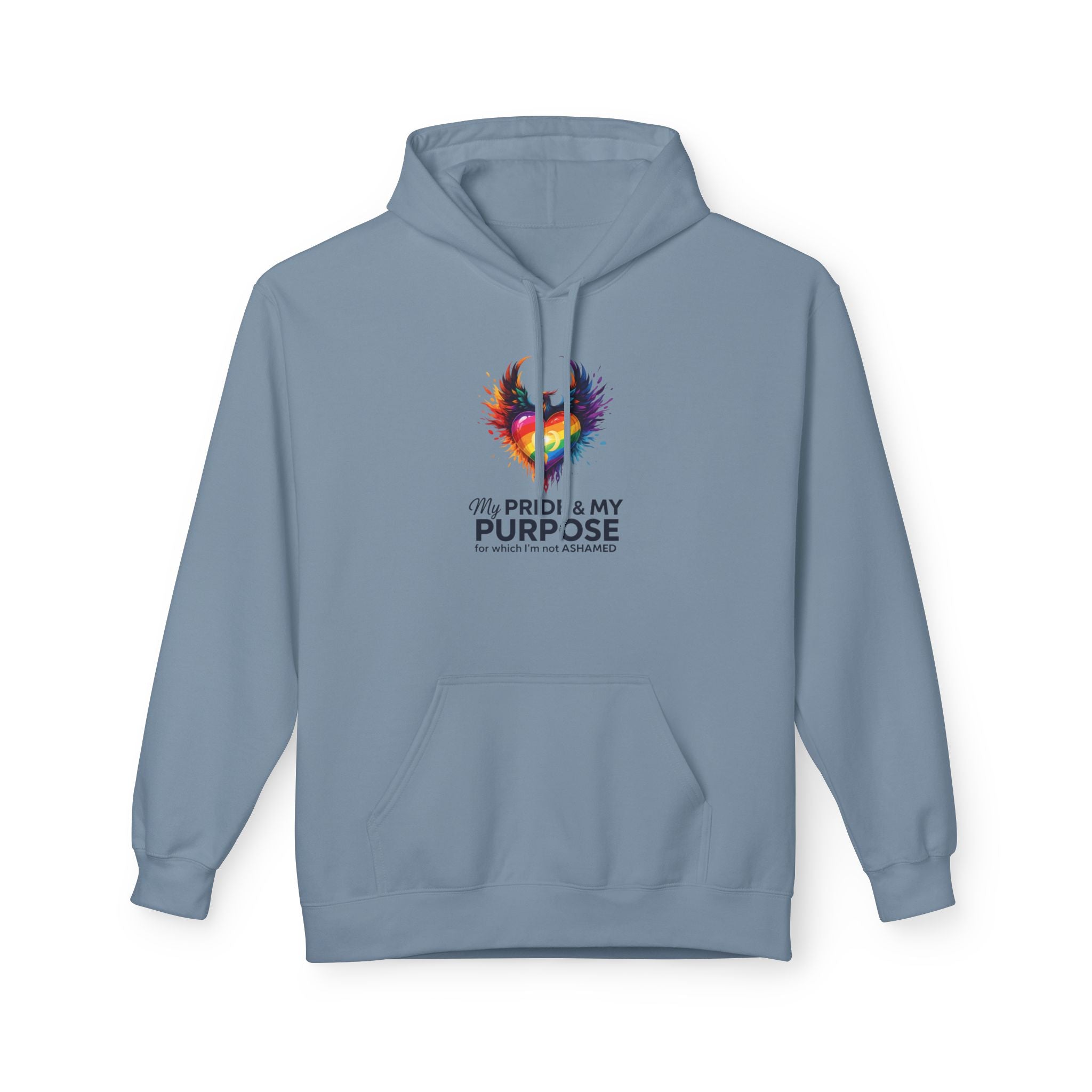 My Pride & My Purpose™ Premium Unisex Hoodie | LGBTQ+ Pride Apparel