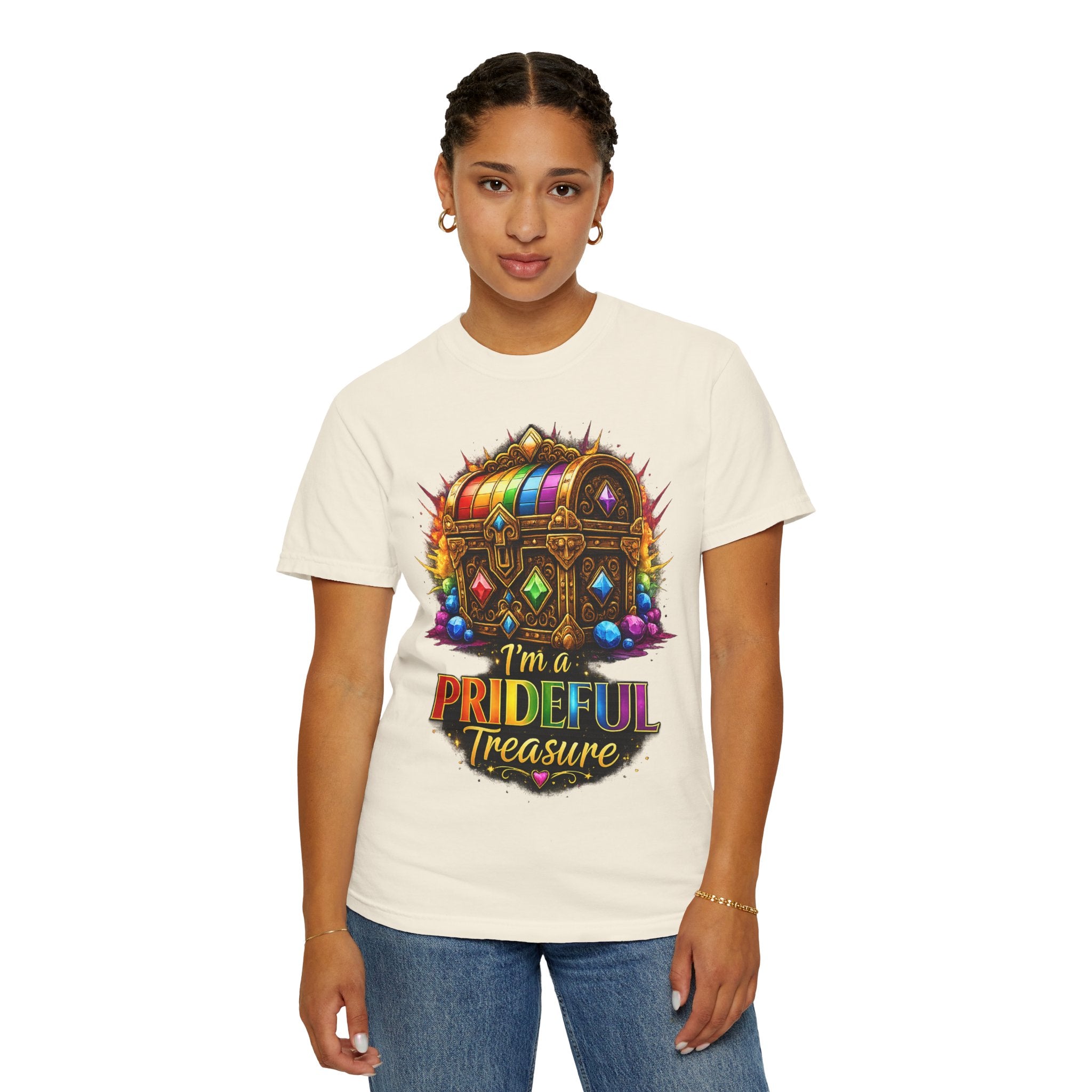 I'm a Prideful Treasure™ Premium Heavyweight Garment-Dyed T-Shirt