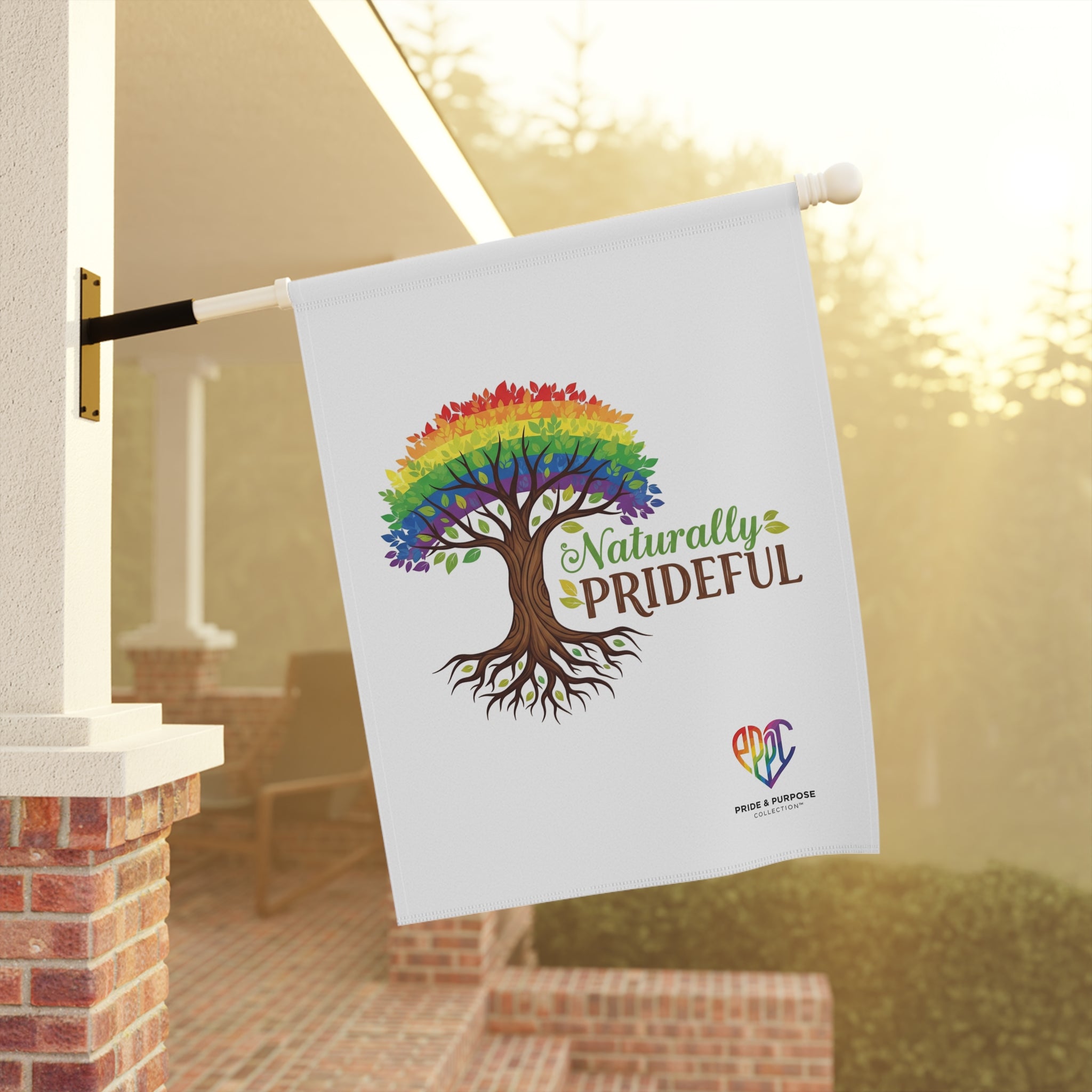 Naturally Prideful™ Premium Garden Flag