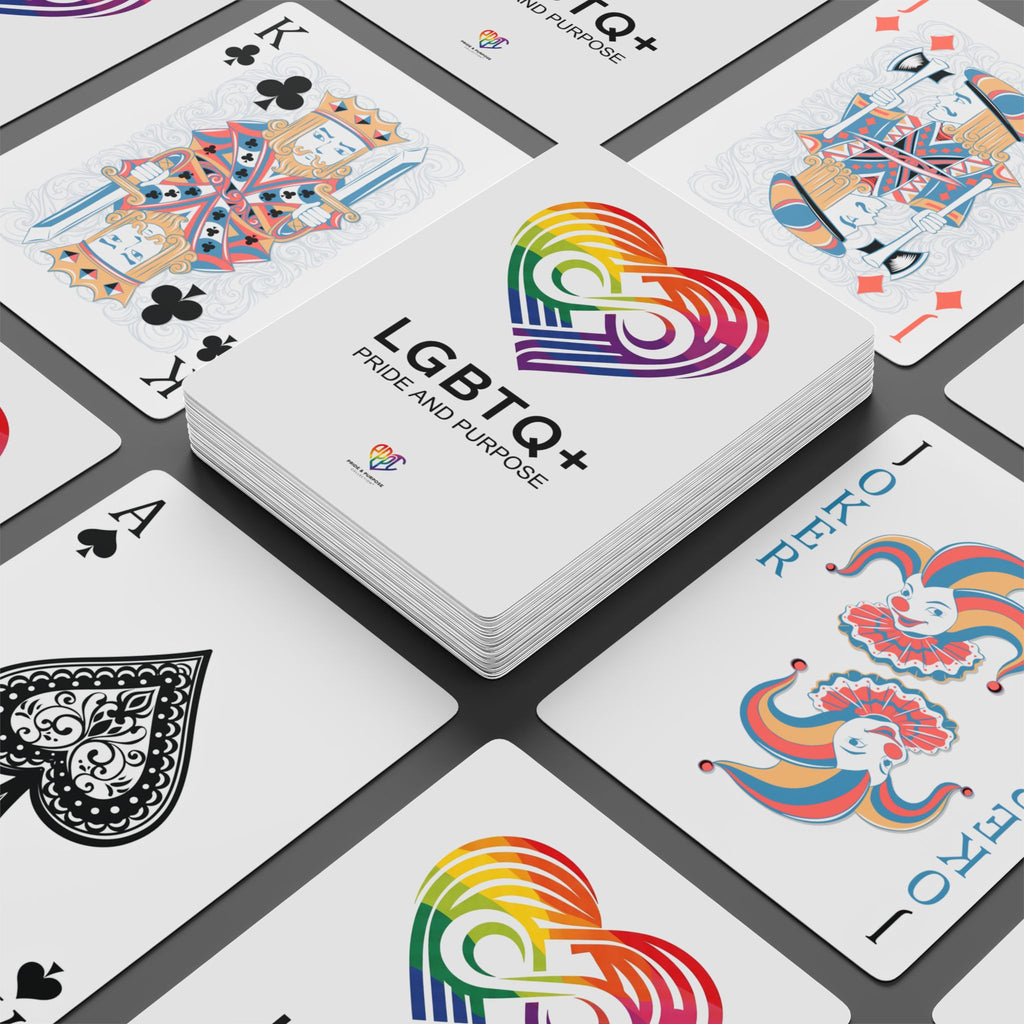 LGBTQ+ Infinity Heart™ Premium Playing Cards