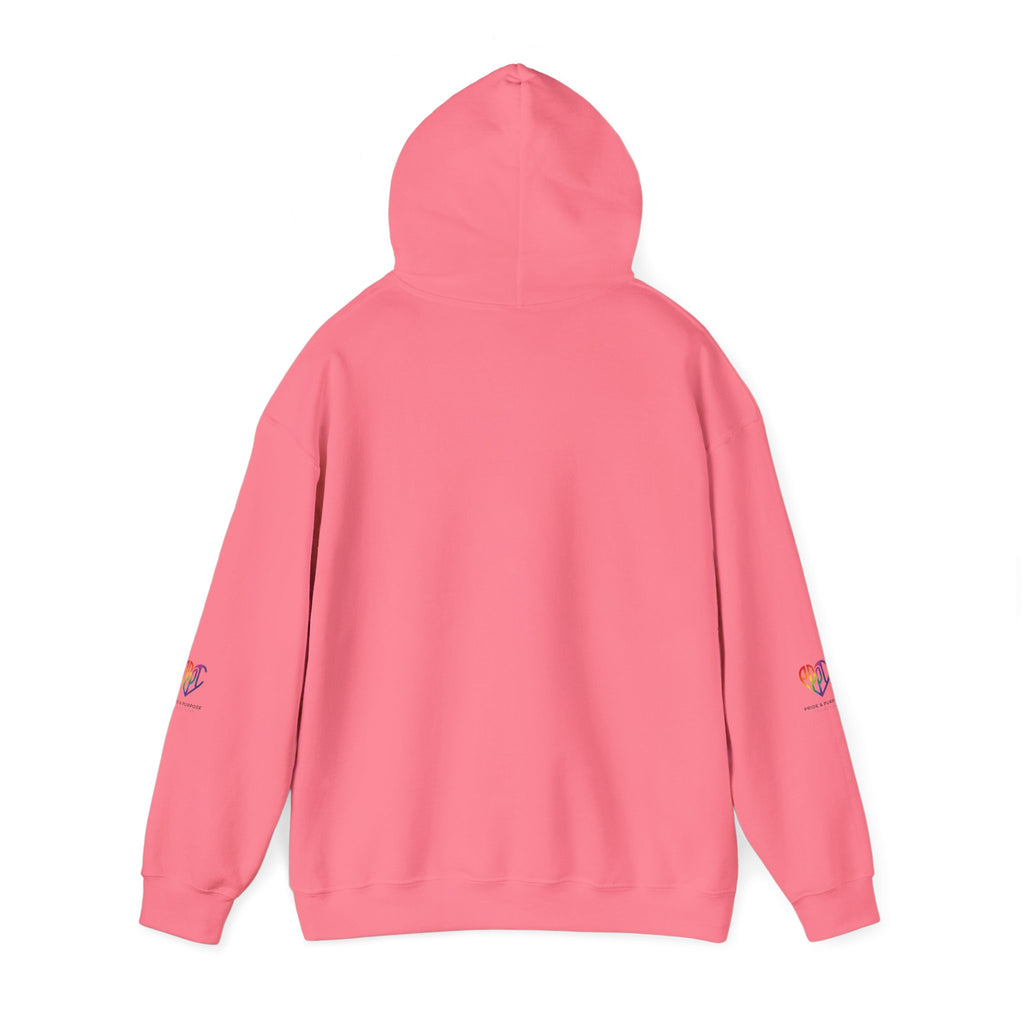 Celebrating Worldwide Pride & Universal Purpose™ Heavy Blend Hoodie | Pride Affirmation