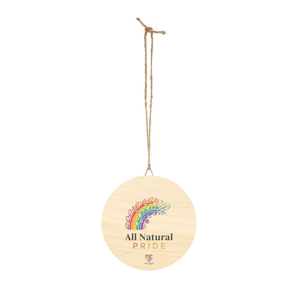 All Natural Pride™ Premium Wood Ornament