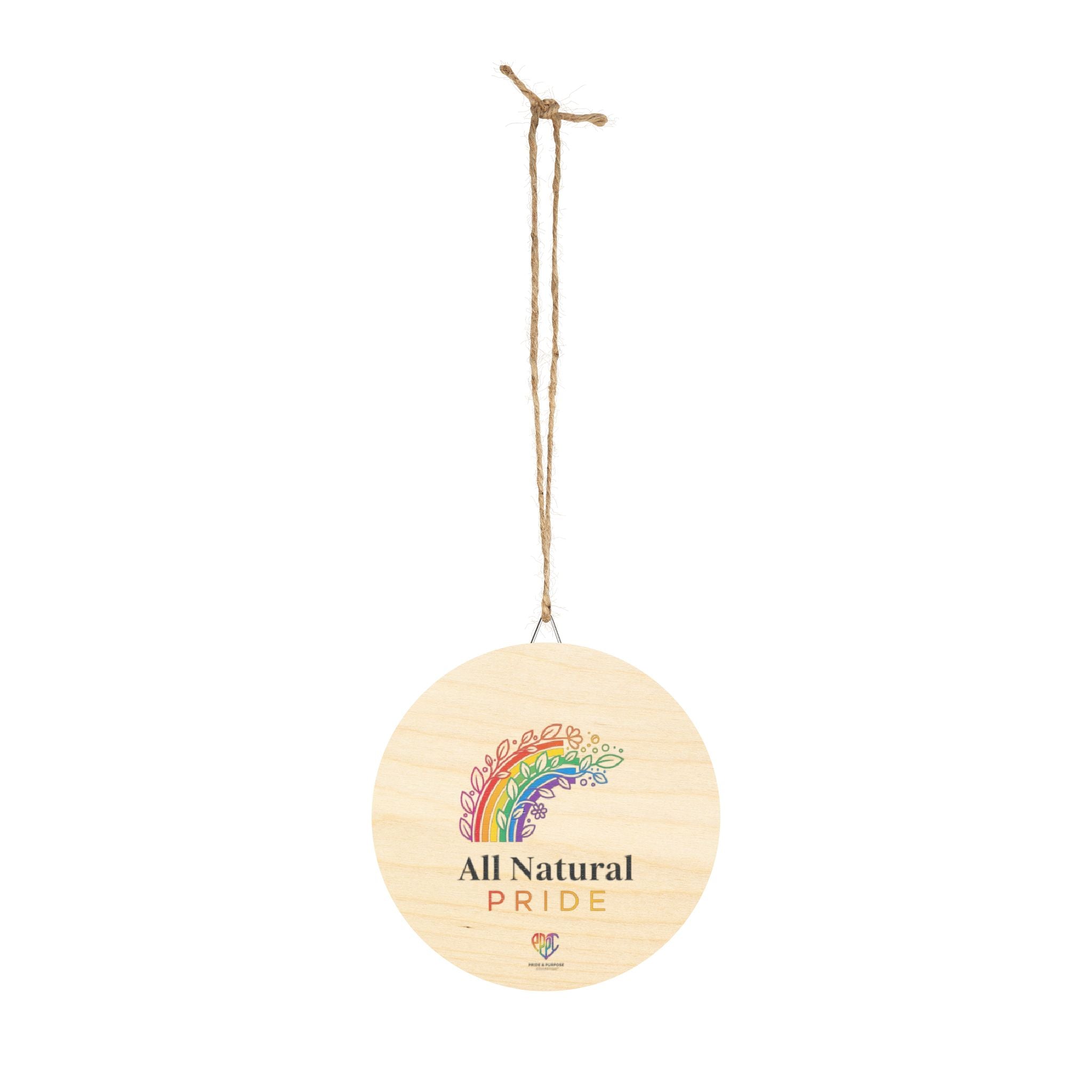 All Natural Pride™ Premium Wood Ornament