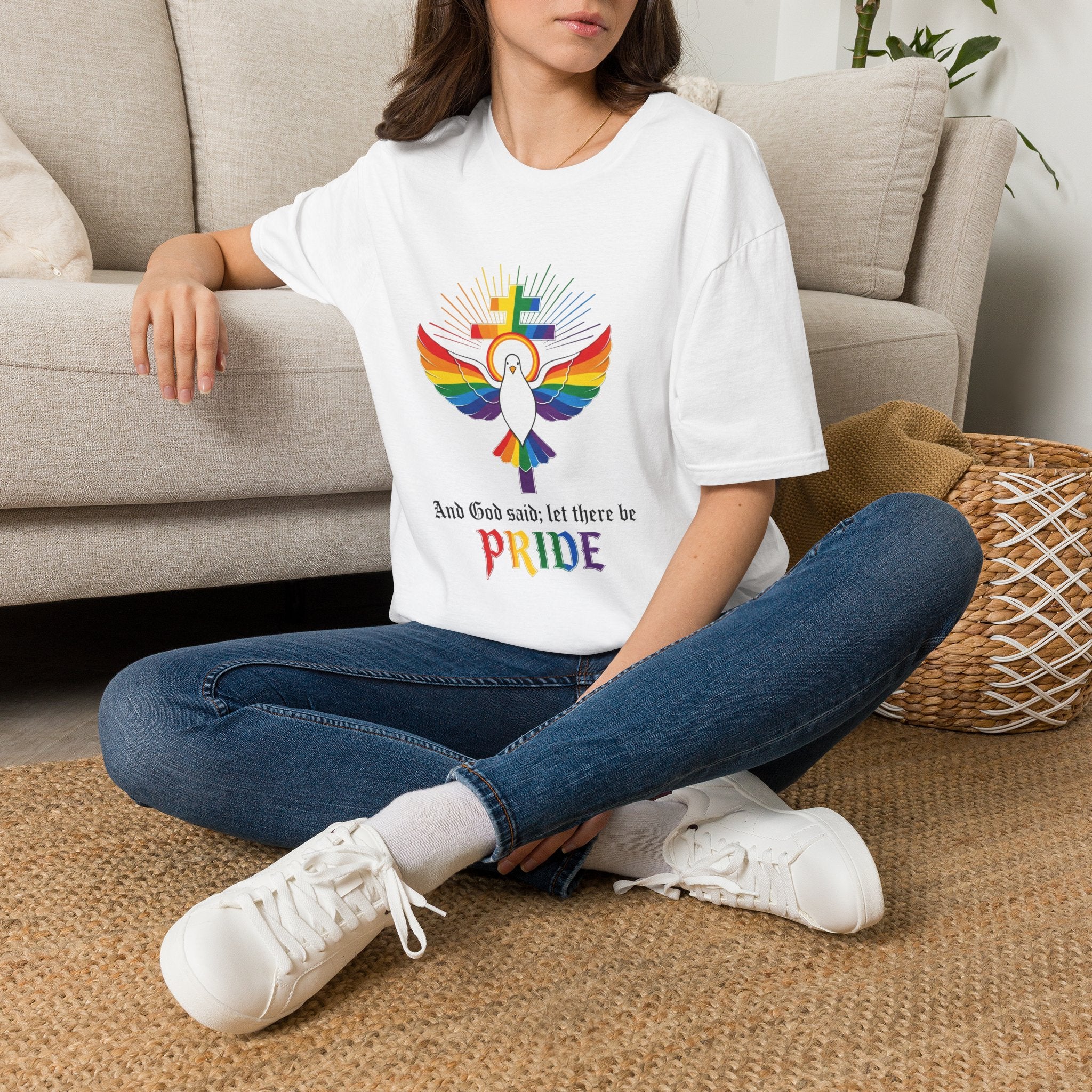 And God Said; Let There Be Pride™ Unisex Premium T-Shirt