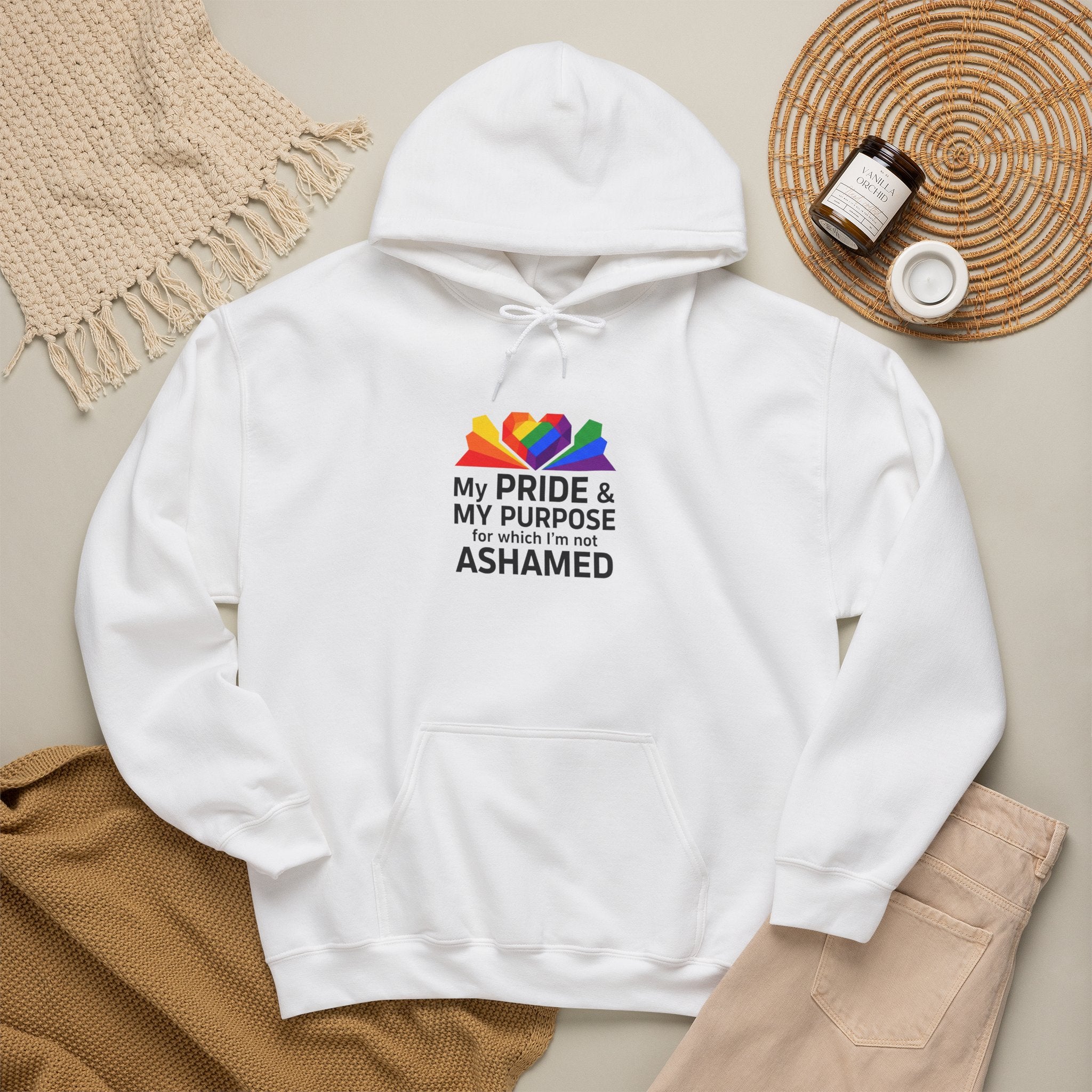 LGBTQ+ Pride 'My Pride & My Purpose' Hoodie