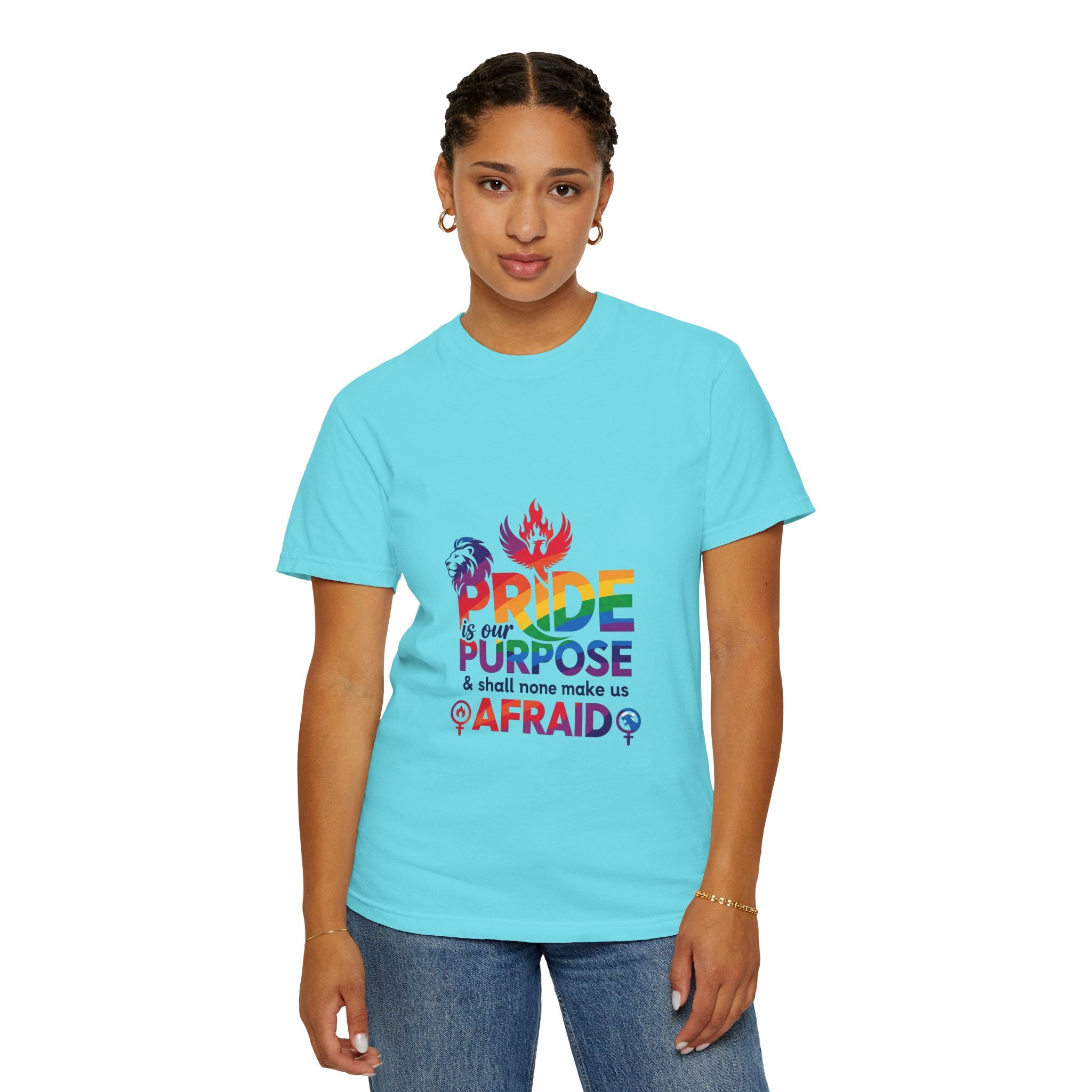 Pride Is Our Purpose™ & Shall None Make Us Afraid™ Premium Unisex T-Shirt