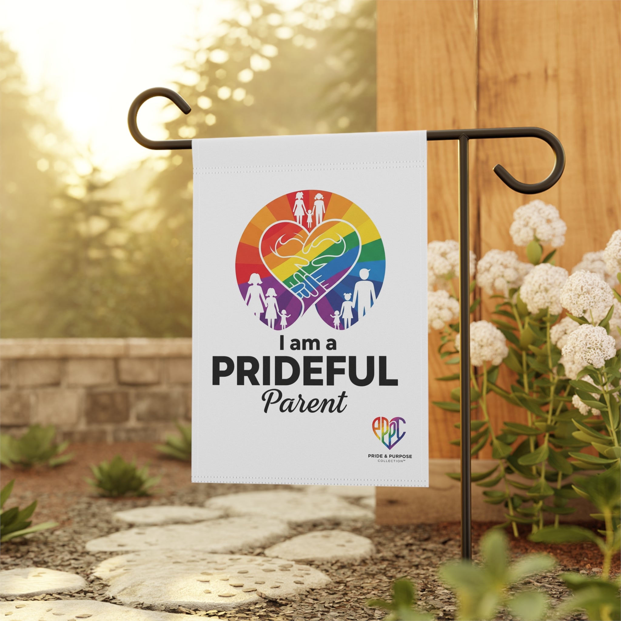 I Am a Prideful Parent™ Garden Flag