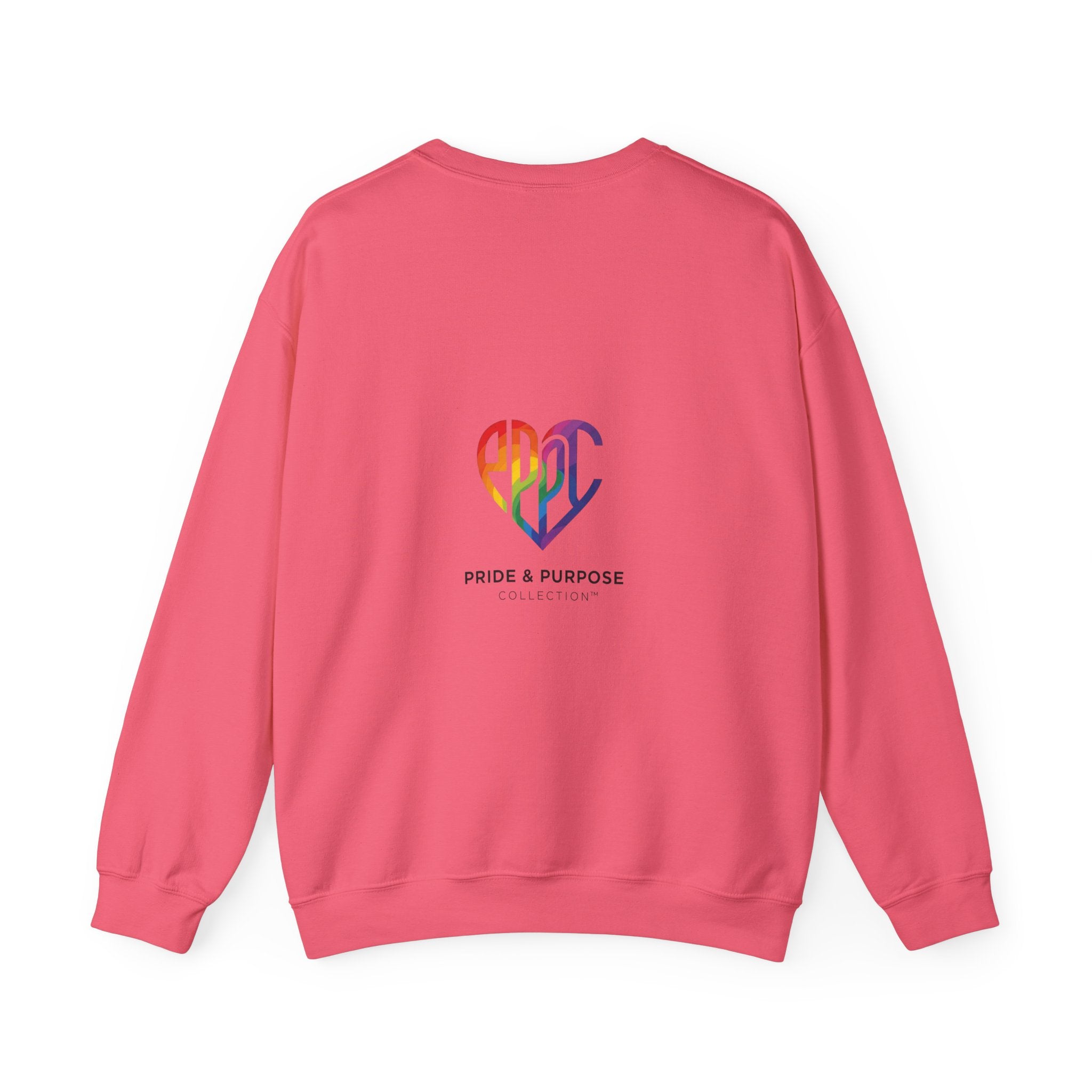 My Pride & My Purpose™ Heavy Blend Crewneck Sweatshirt | LGBTQ+ Pride