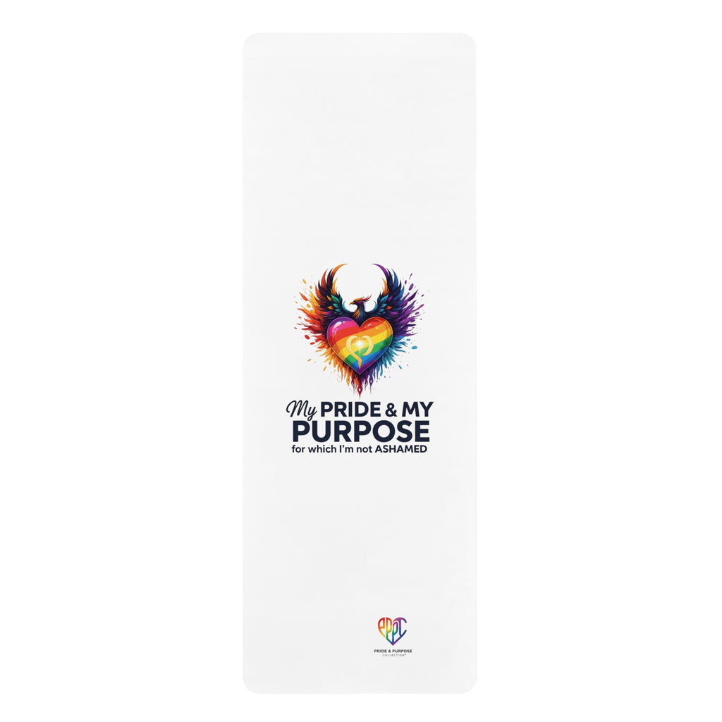 My Pride & My Purpose™ Premium Yoga Mat | LGBTQ+ Pride Fitness