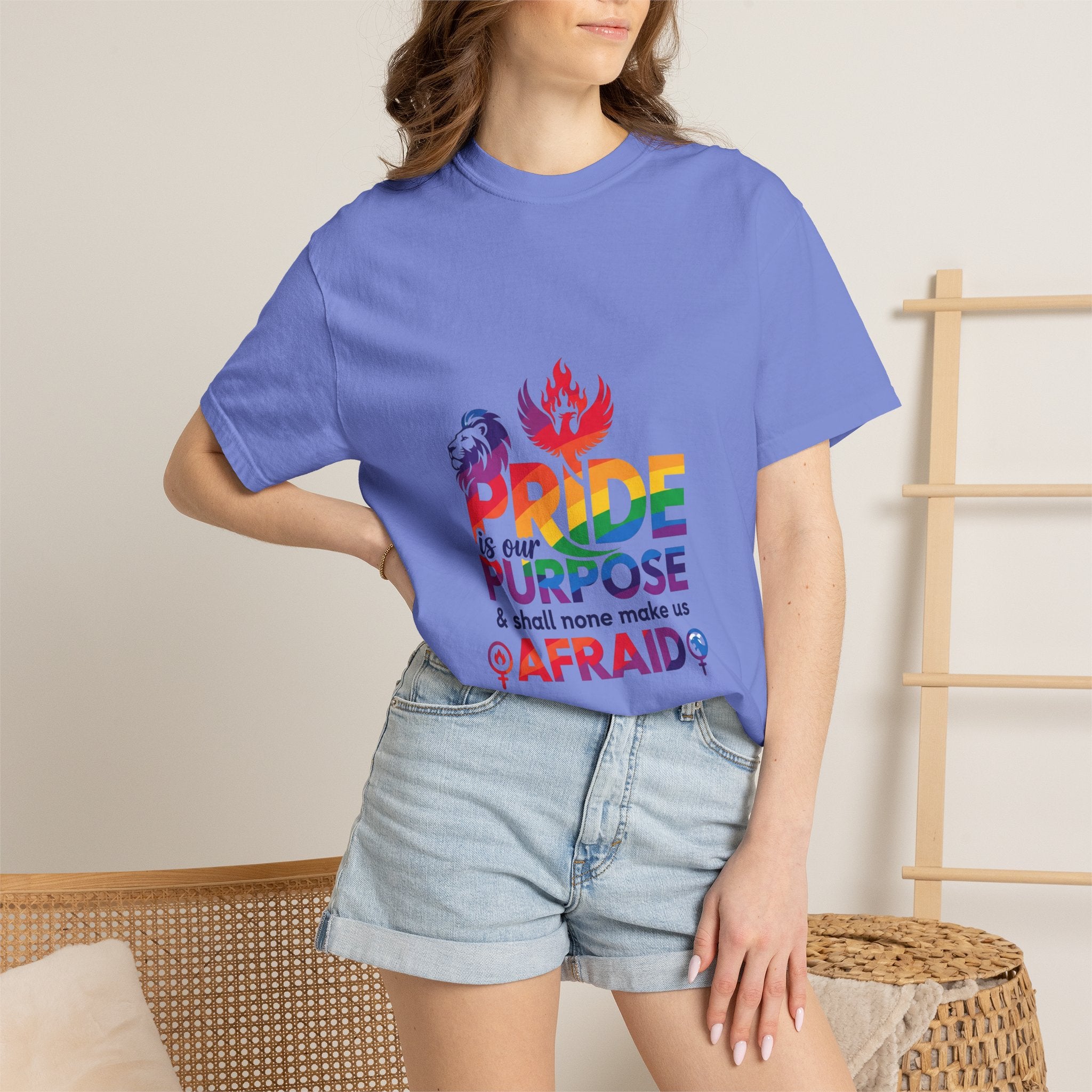 Pride Is Our Purpose™ & Shall None Make Us Afraid™ Premium Unisex T-Shirt