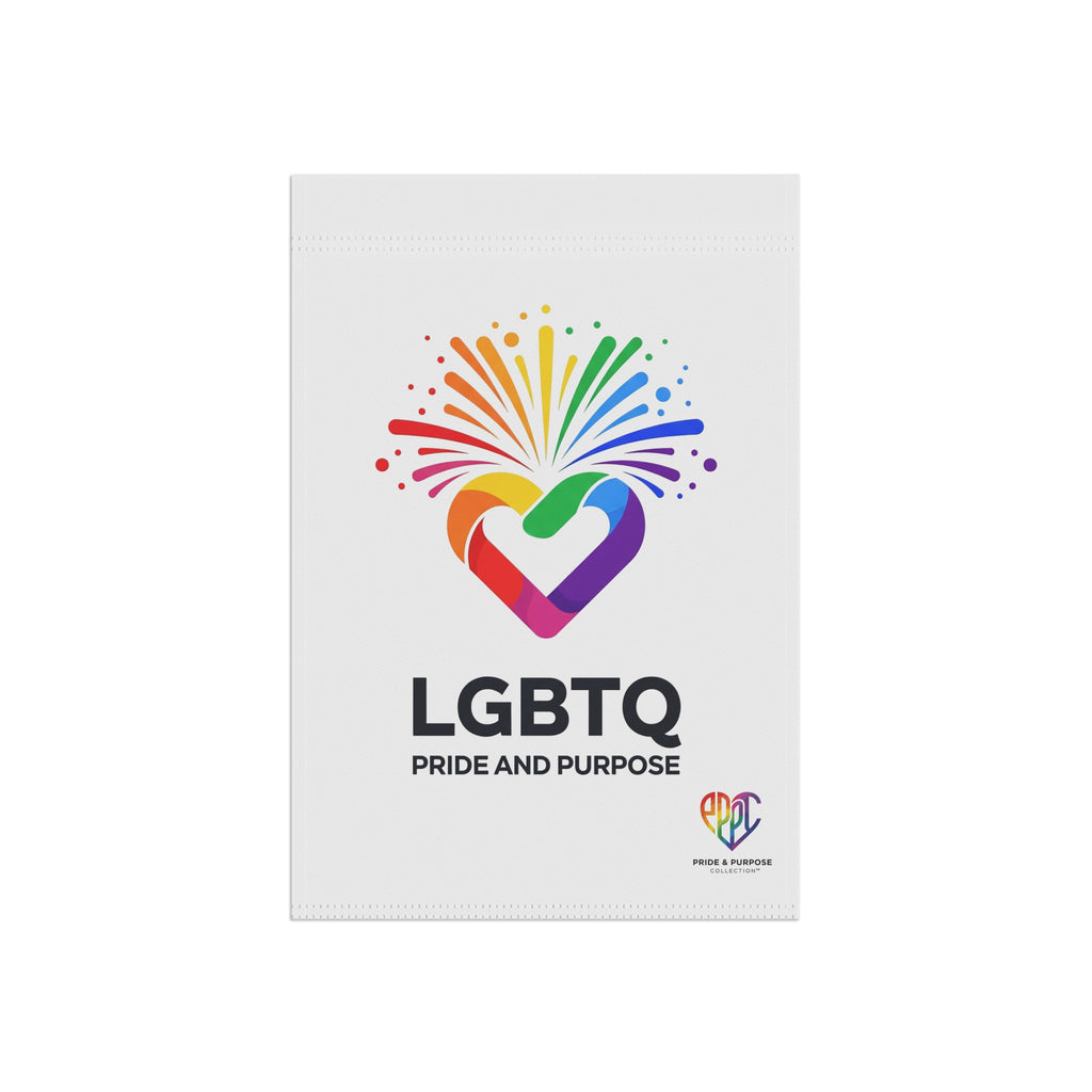LGBTQ+ Pride and Purpose™ Premium Garden Flag