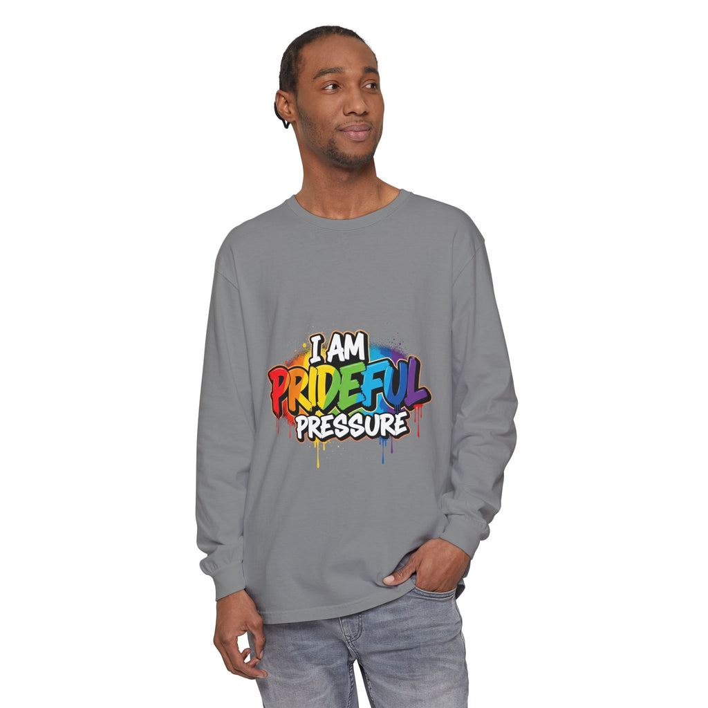 I Am Prideful Pressure™ Premium Unisex Long Sleeve T-Shirt | LGBTQ+ Pride
