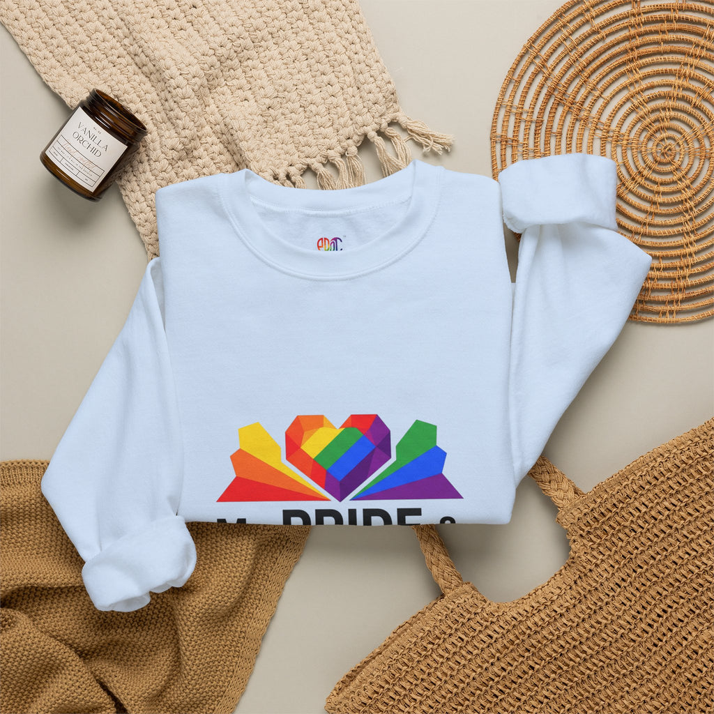 My Pride & My Purpose™ Heavy Blend Crewneck Sweatshirt | LGBTQ+ Pride