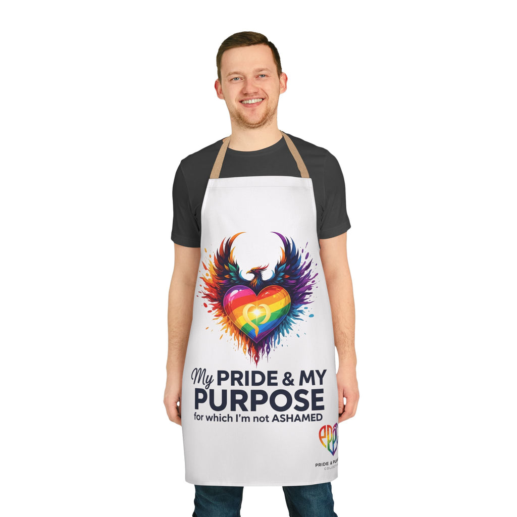 My Pride & My Purpose™ Premium Apron | LGBTQ+ Pride
