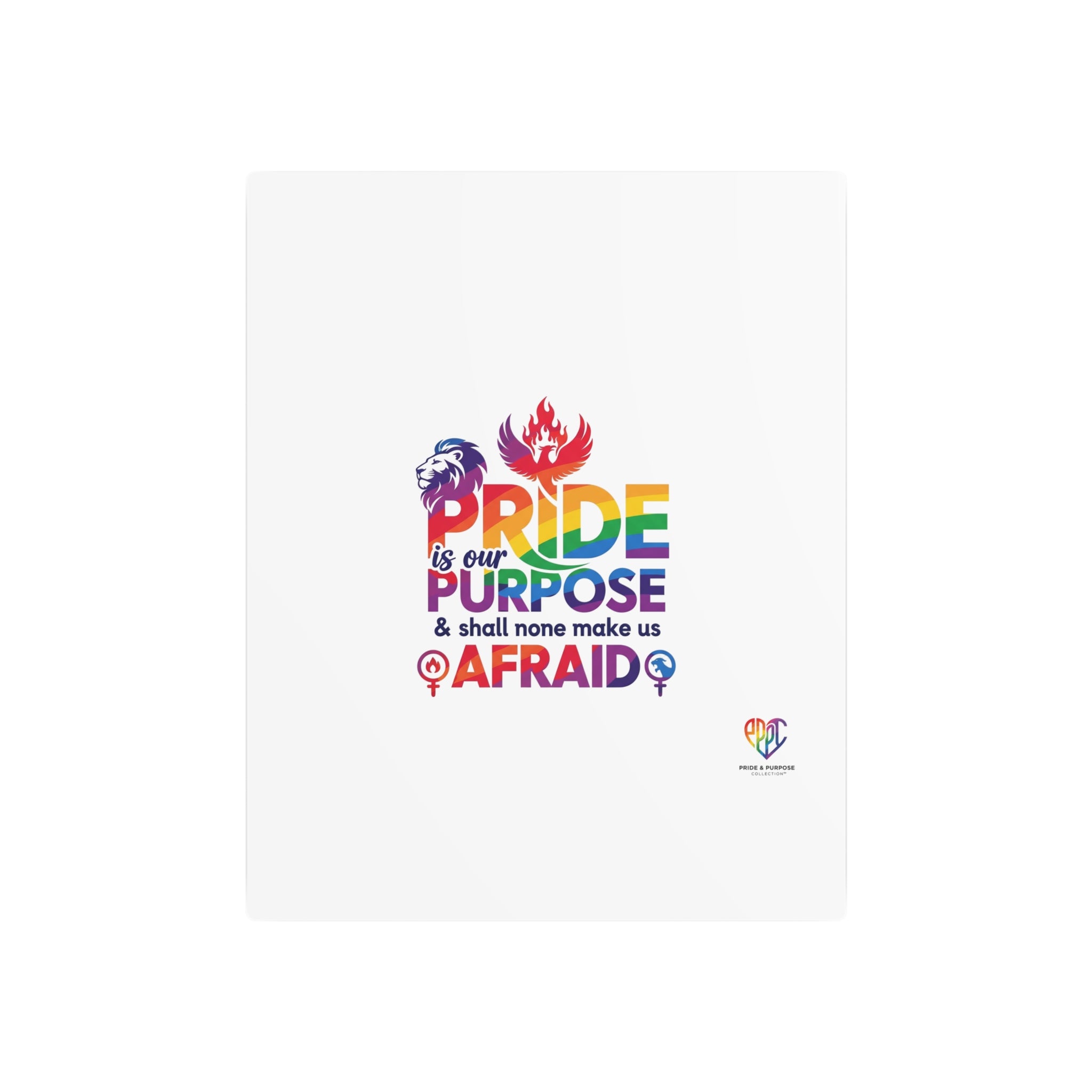 'Tis Our Pride & Purpose™ Premium Metal Wall Sign