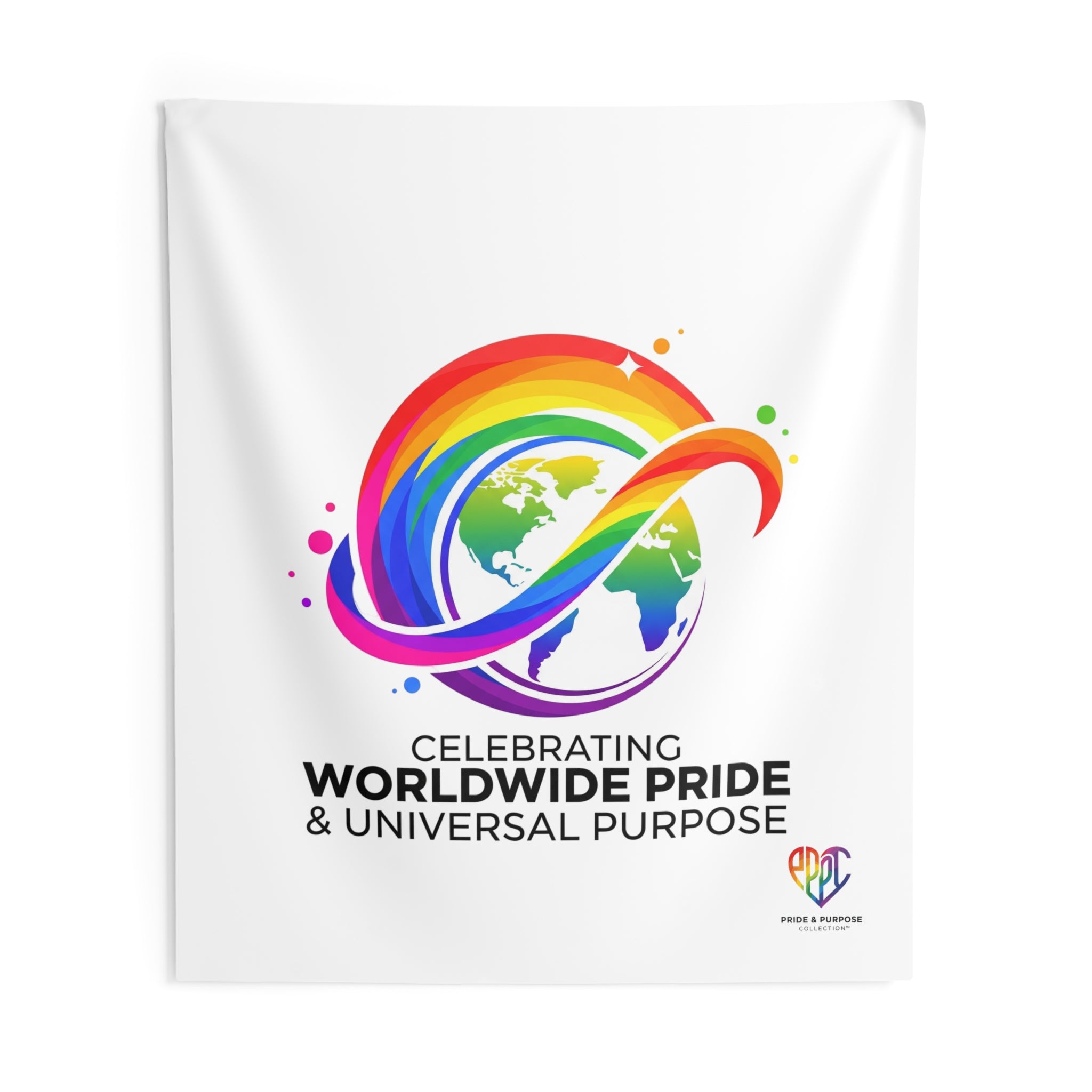 Worldwide Pride & Purpose™ Premium Wall Tapestry | Pride Affirmation