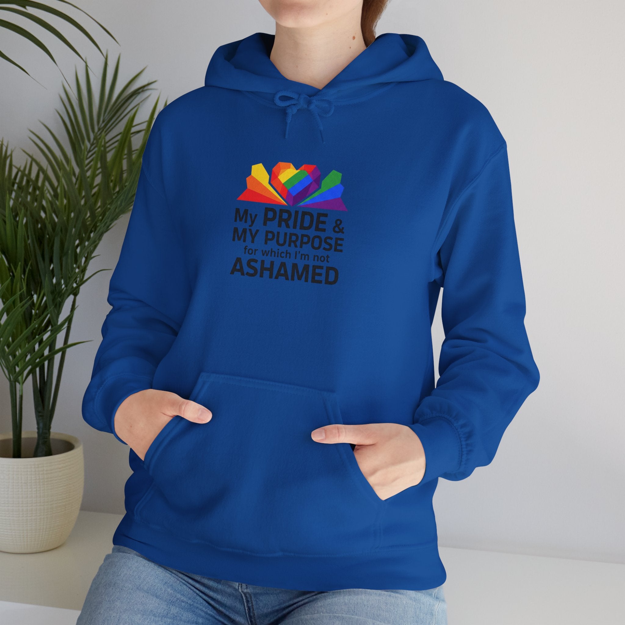 LGBTQ+ Pride 'My Pride & My Purpose' Hoodie