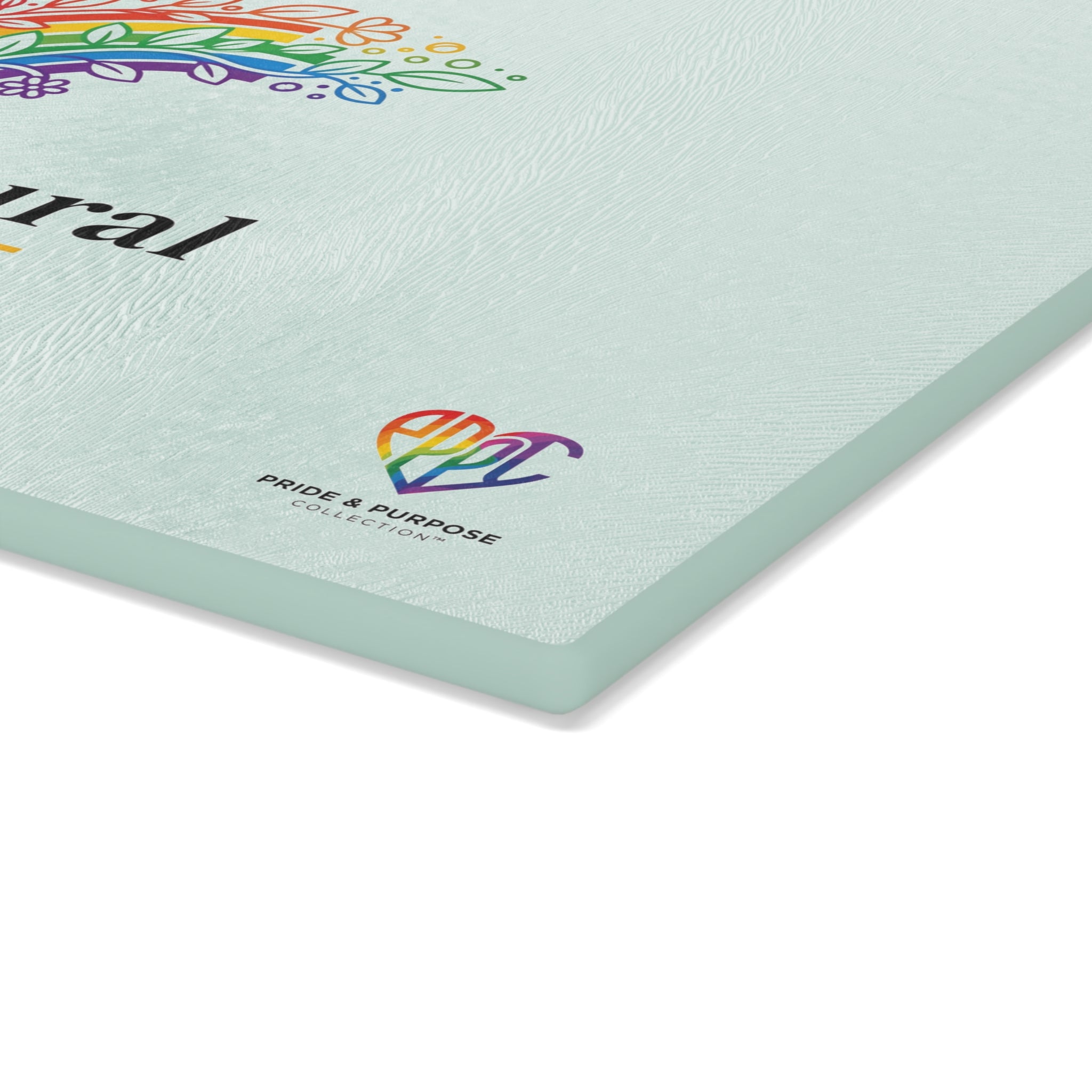 All Natural Pride™ Premium Glass Cutting Board