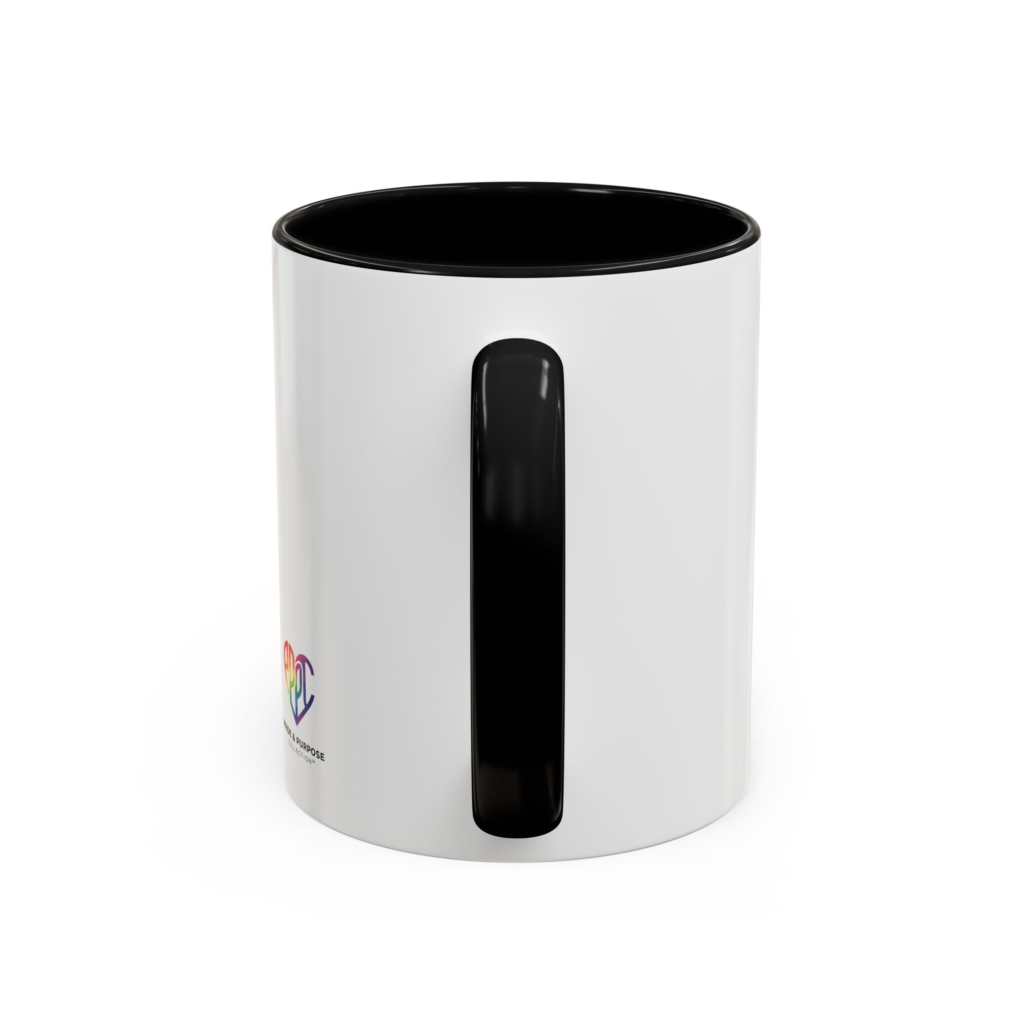 My Pride & My Purpose™ Premium Accent Coffee Mug | LGBTQ+ Pride Drinkware