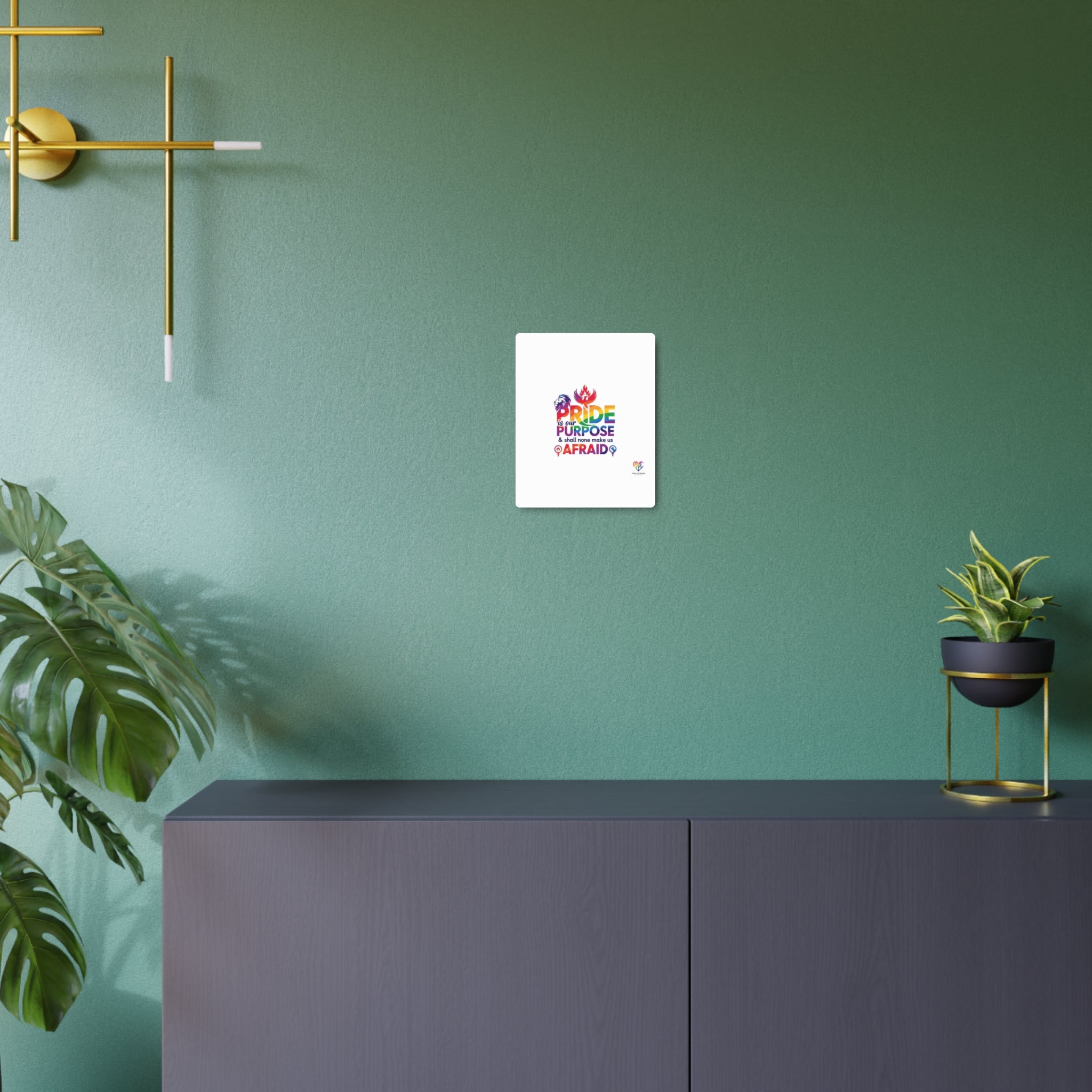 'Tis Our Pride & Purpose™ Premium Metal Wall Sign