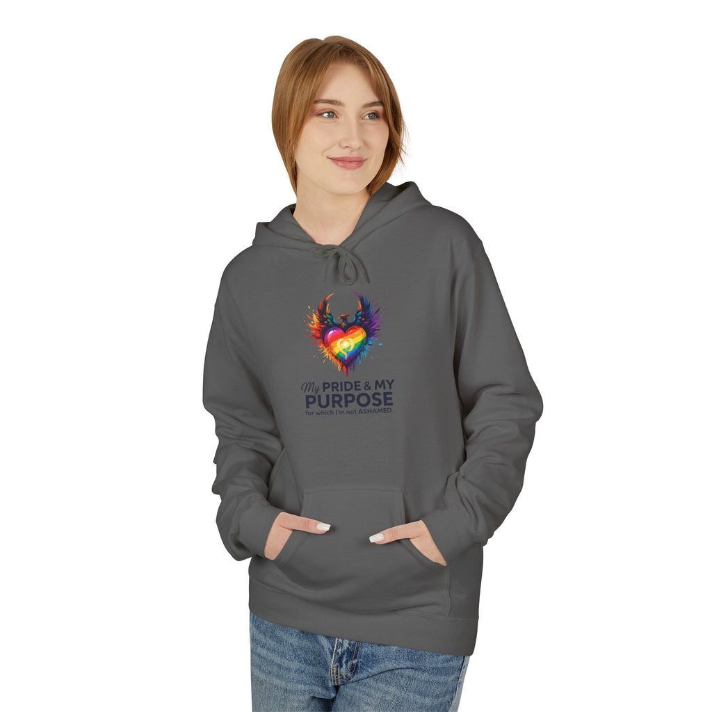 My Pride & My Purpose™ Premium Unisex Hoodie | LGBTQ+ Pride Apparel